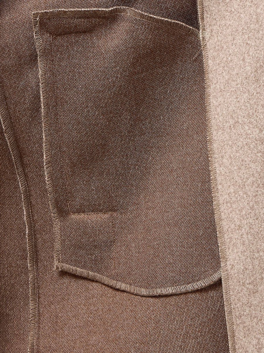Felt Trench Coat