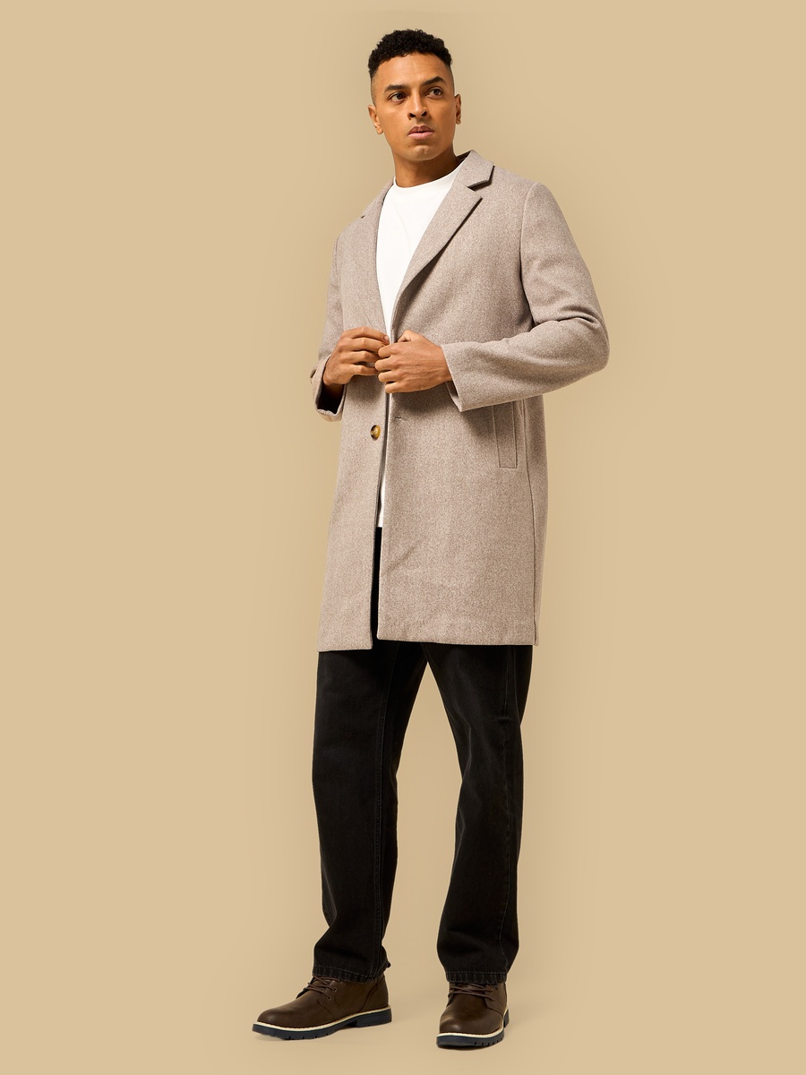 Felt Trench Coat