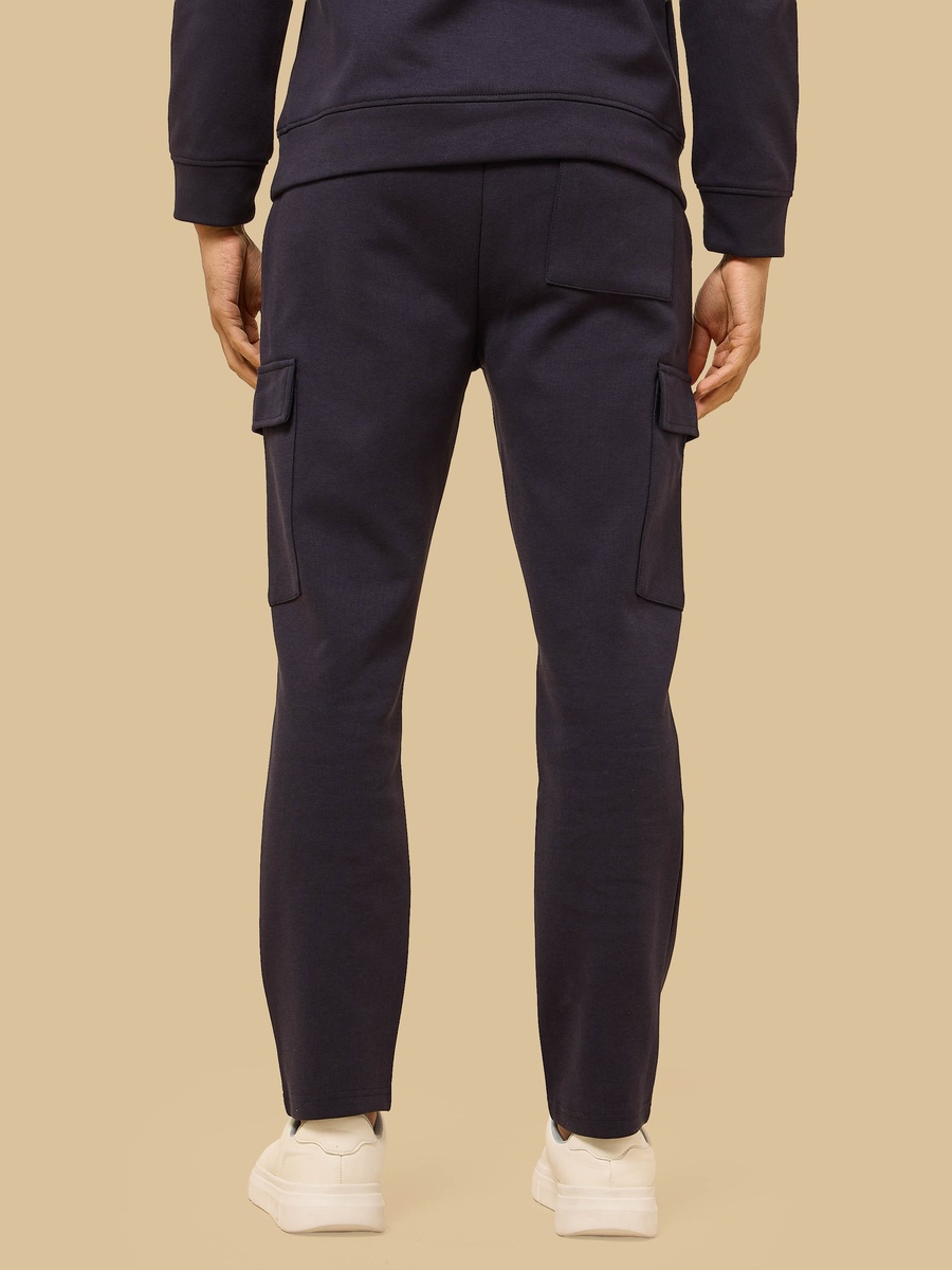 Relaxed Fit Interlock Open Hem Joggers