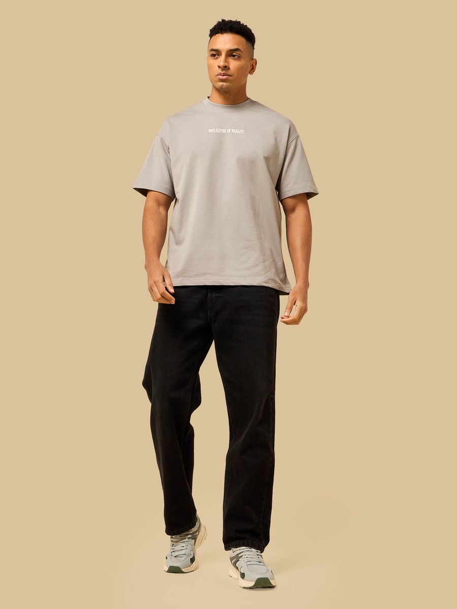 Worldwide Print Oversized T-Shirt