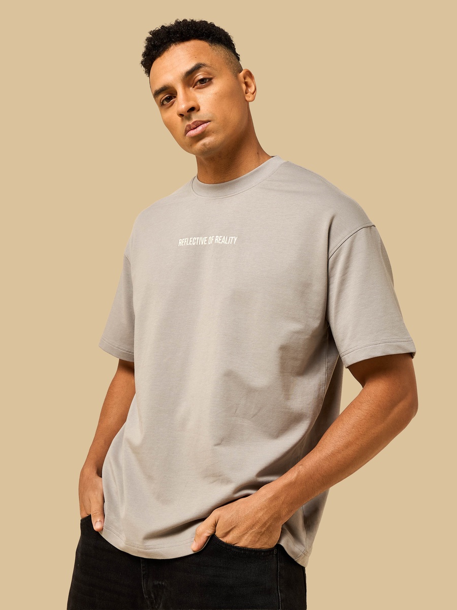Worldwide Print Oversized T-Shirt