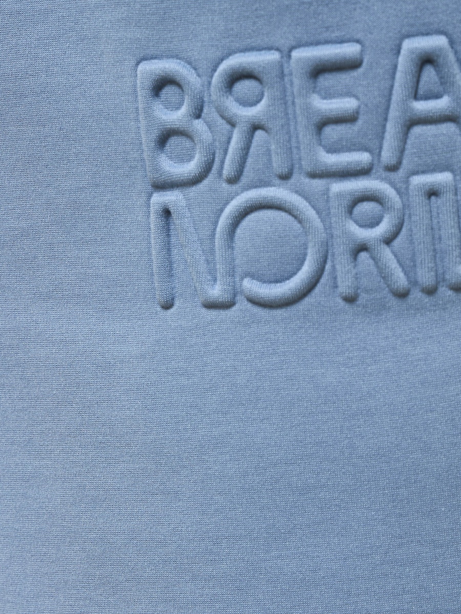 Embossed Relaxed Fit Scuba Shorts