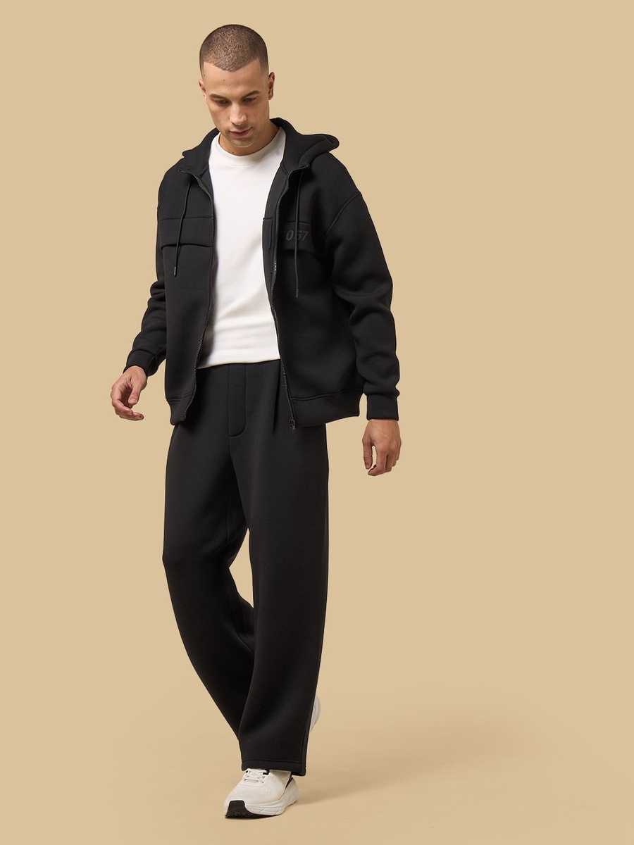 هودي سكوبا واسع بسحَّاب غلق