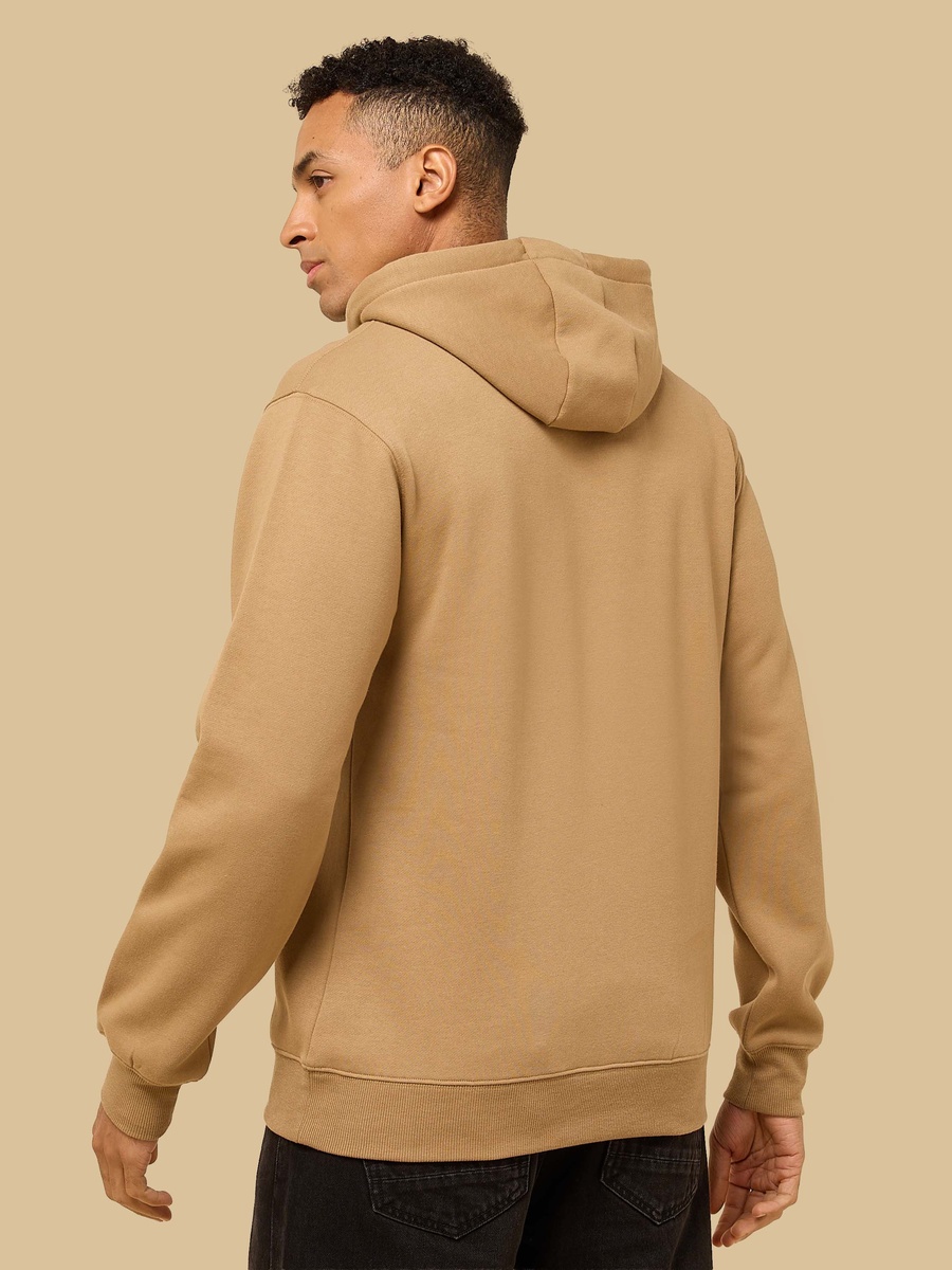 Relaxed Fit Hooded Sweatshirt with Kangaroo Pocket
