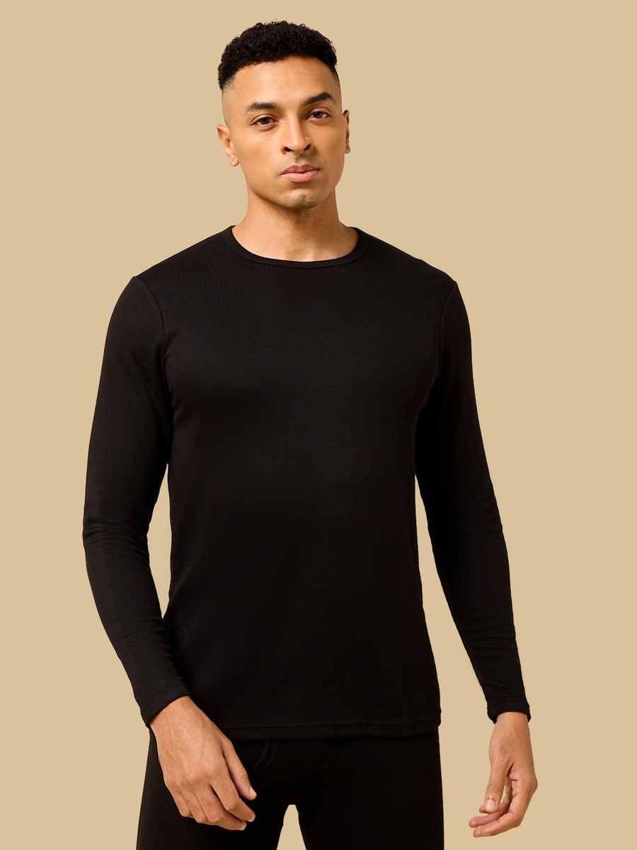 Ribbed Thermal T-Shirt