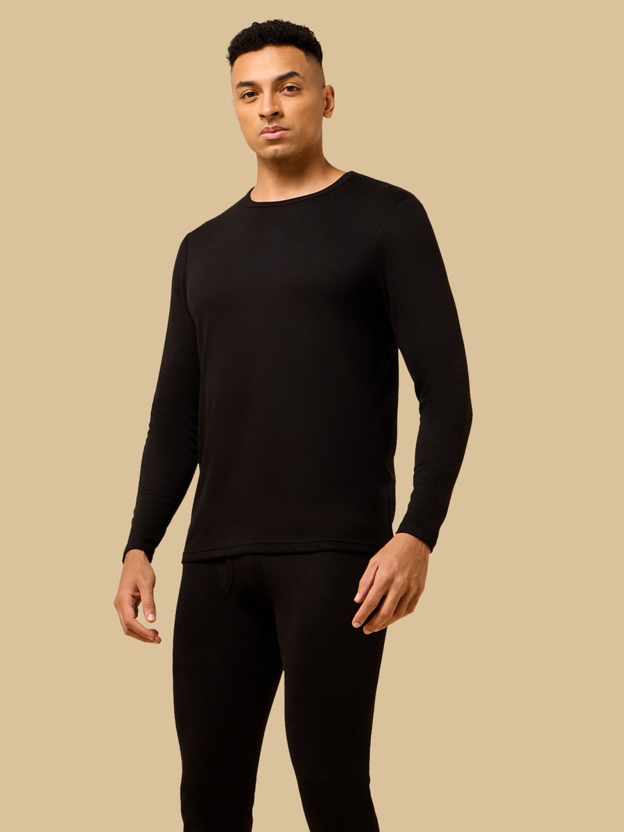 Ribbed Thermal T-Shirt