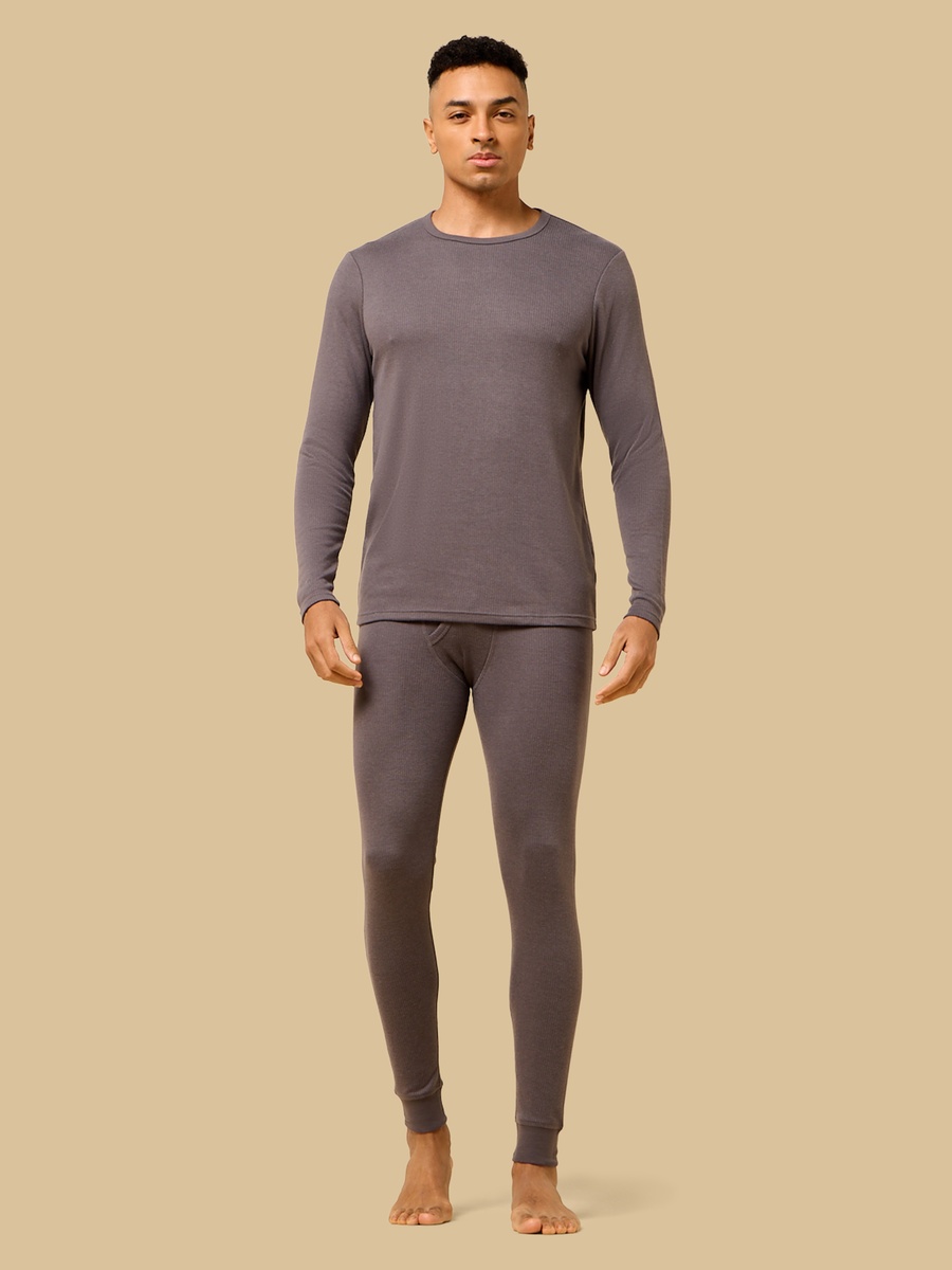 Ribbed Thermal T-Shirt