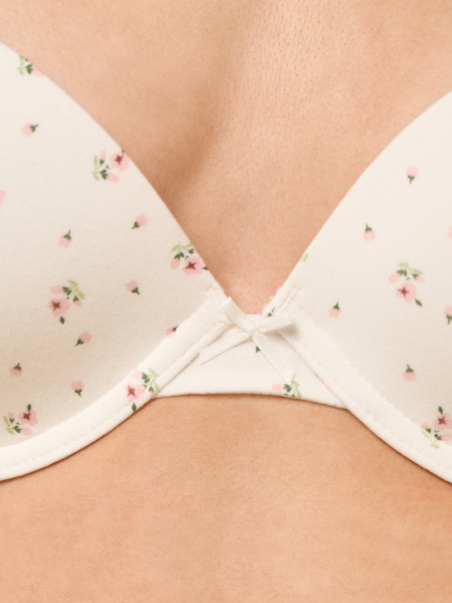 Pack of 3 - Assorted Print Plunge Bra