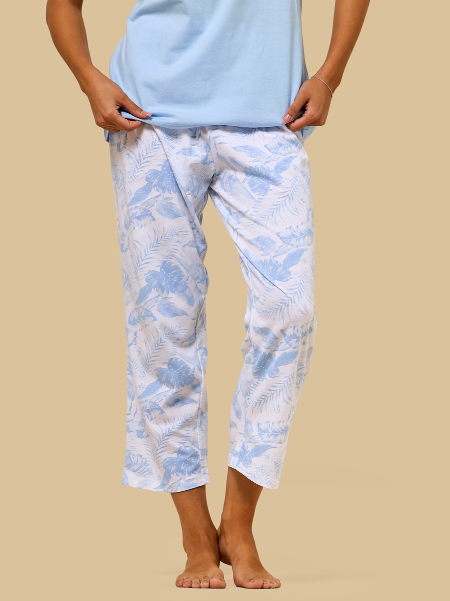 Leaf Print Pyjama Set