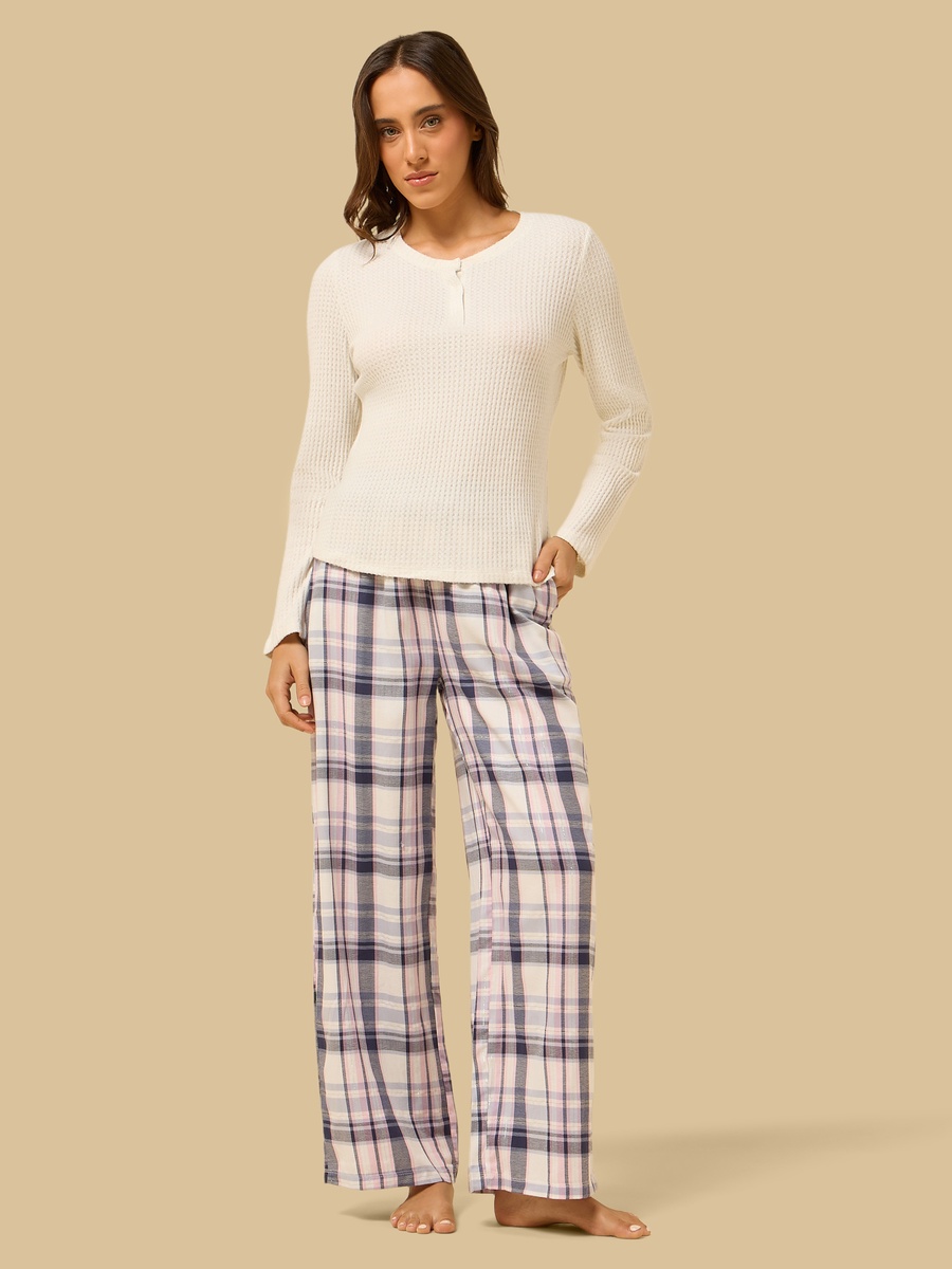 Checked Flannel Pyjama Set