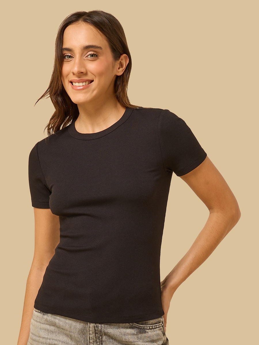 Ribbed T-Shirt