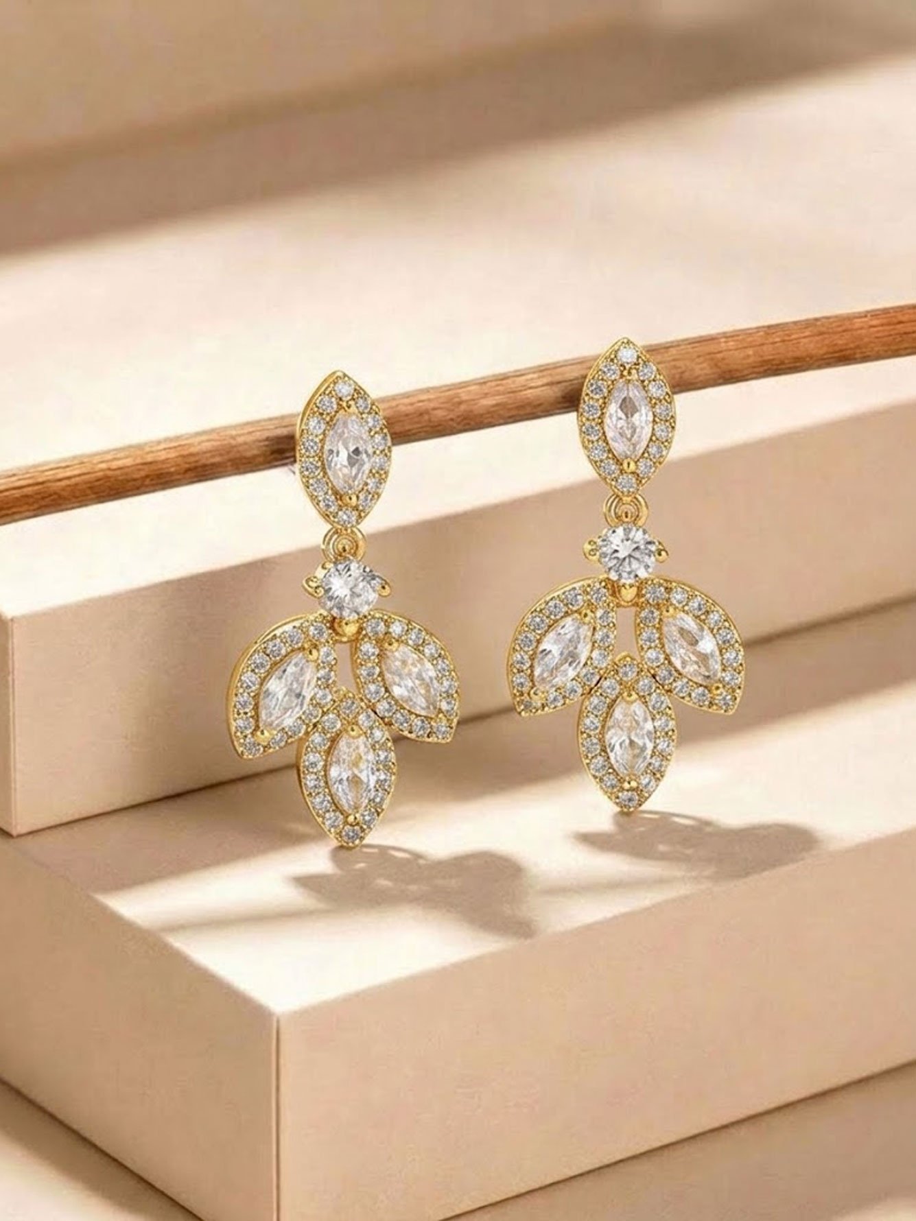 Gold Solid Danglers