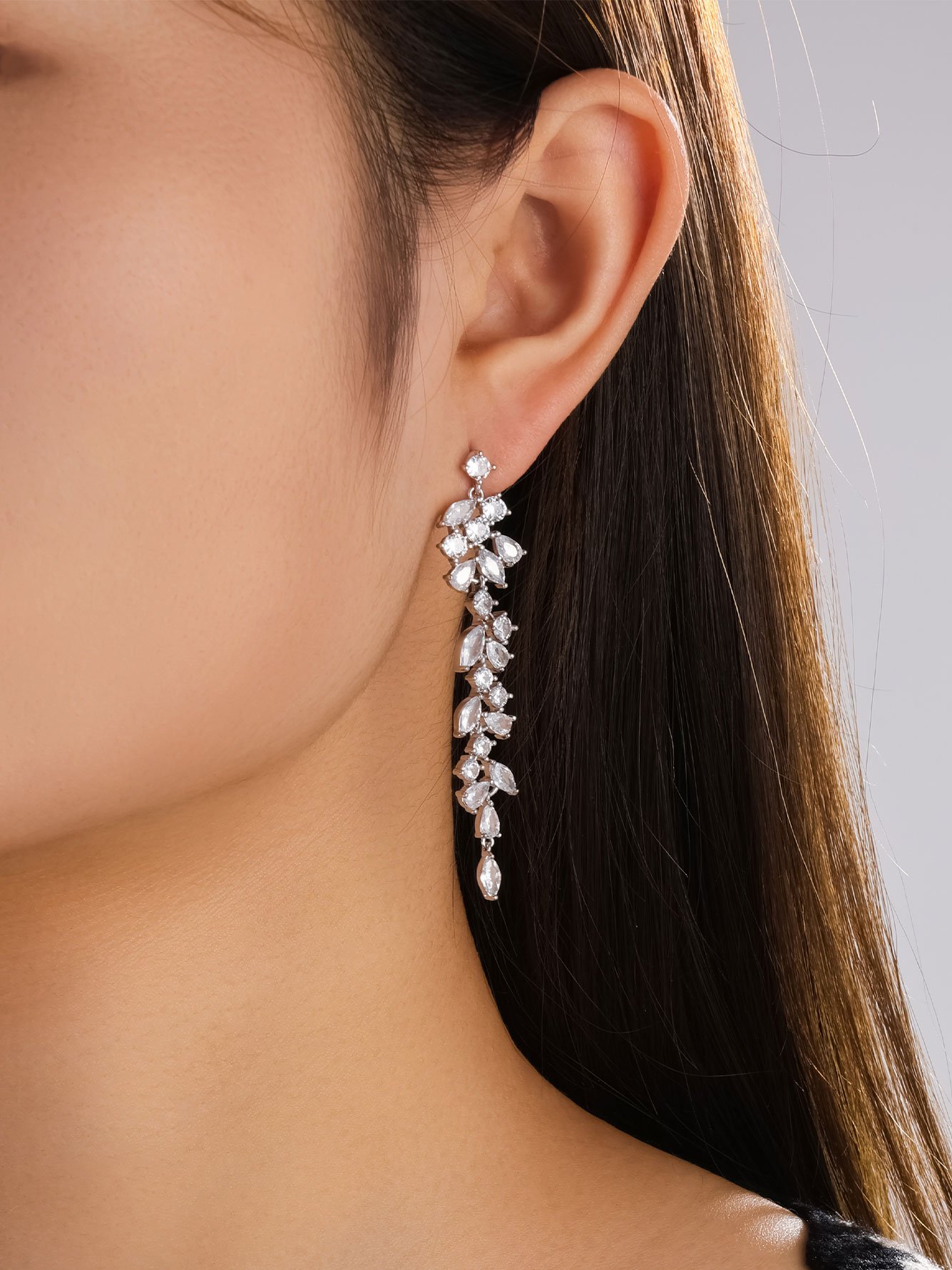 Silver Solid Danglers