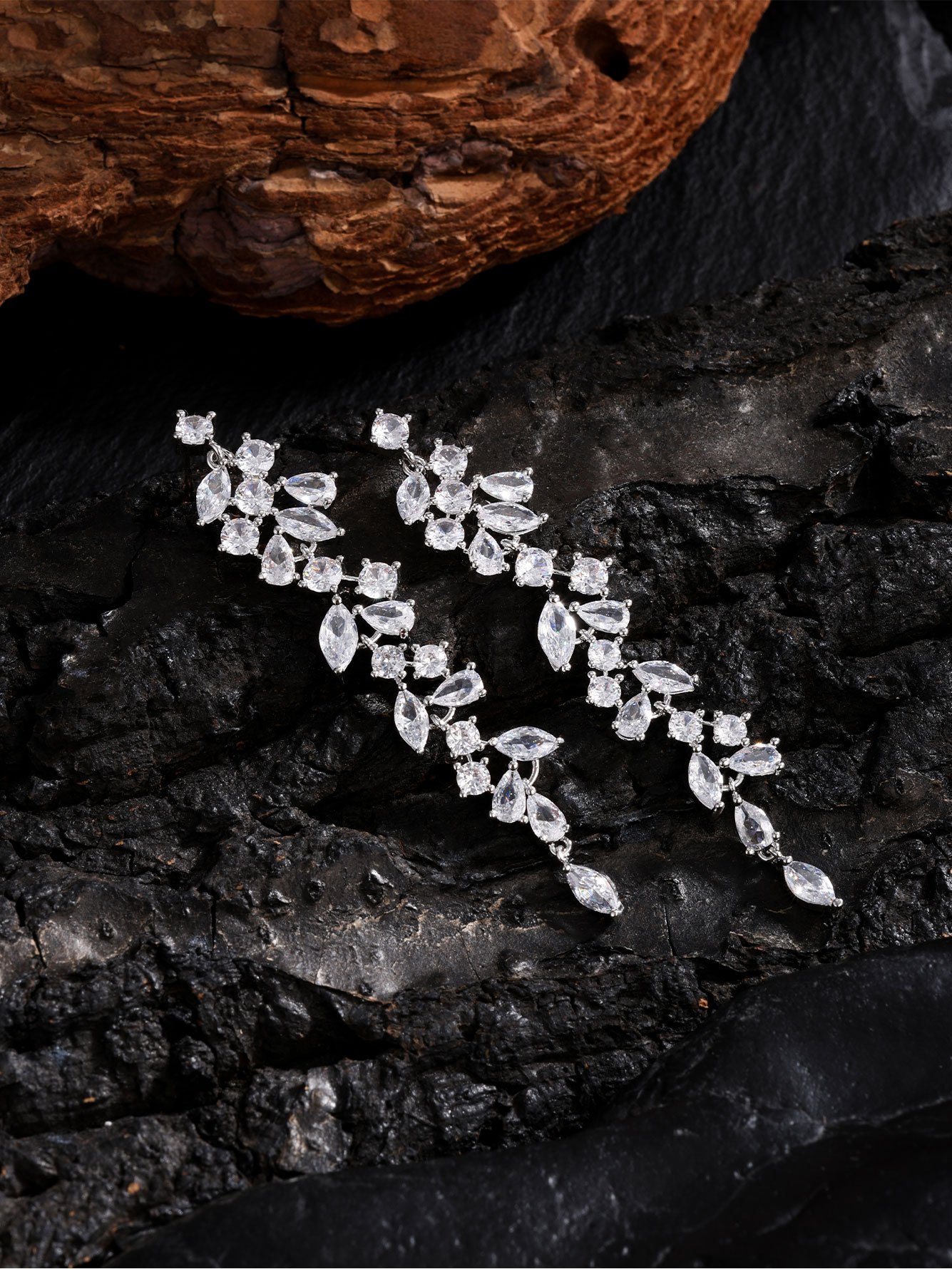 Silver Solid Danglers