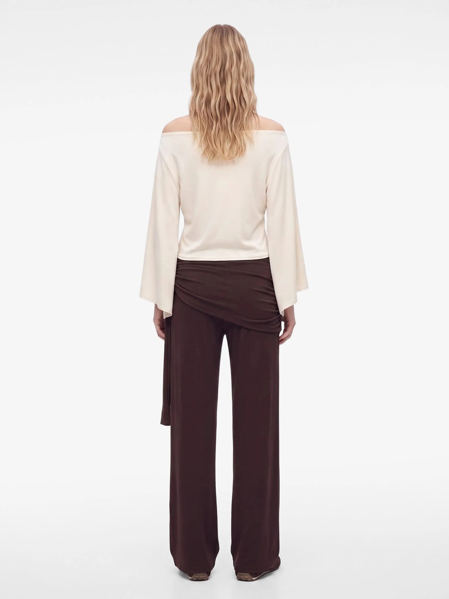 Womens Brown Jogger Trousers