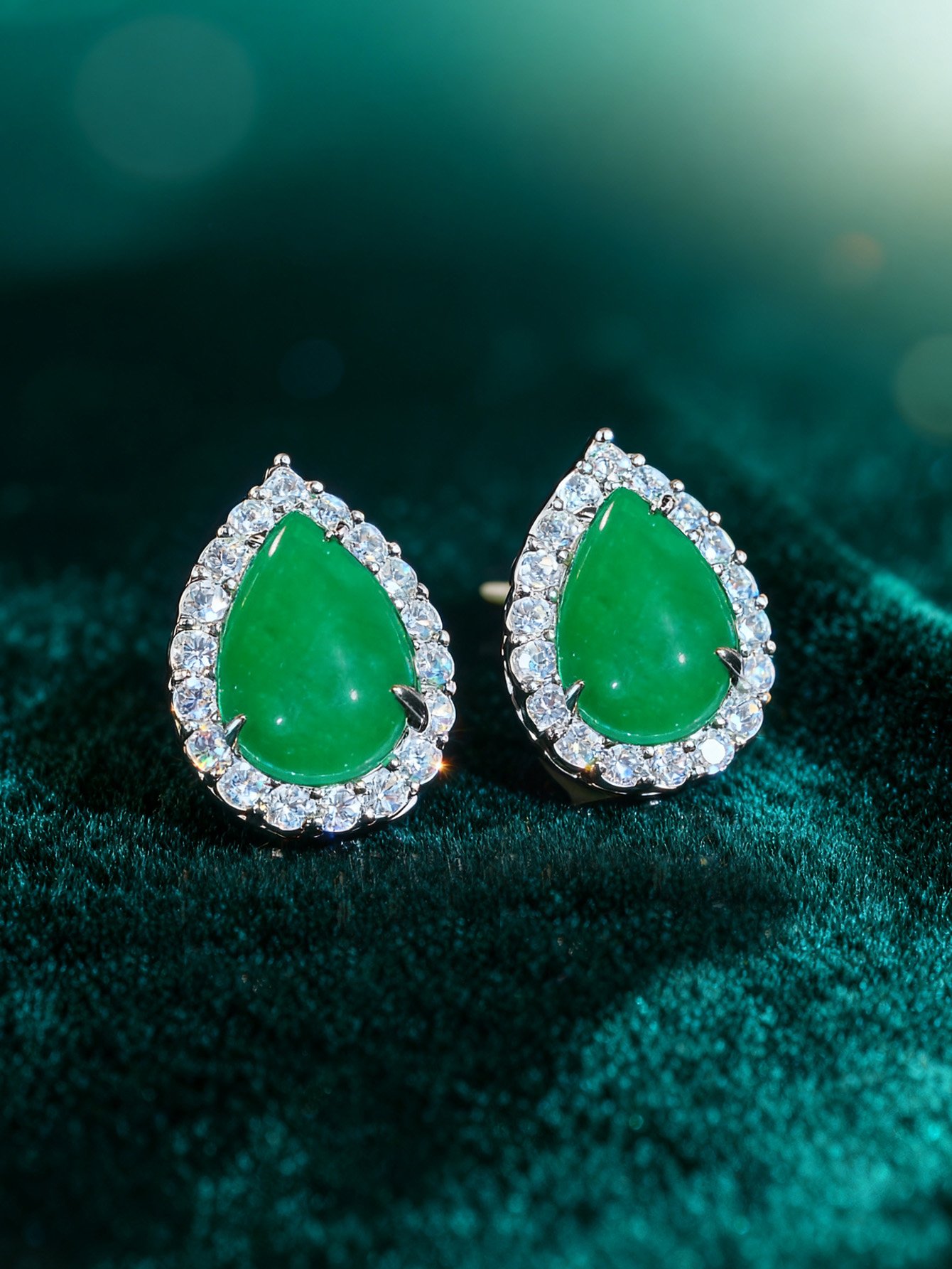 Silver Solid Stud Earrings