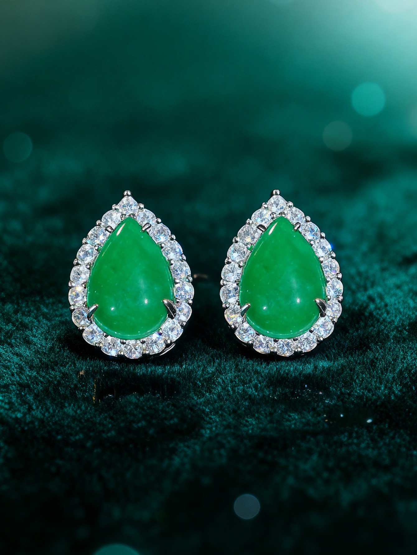 Silver Solid Stud Earrings