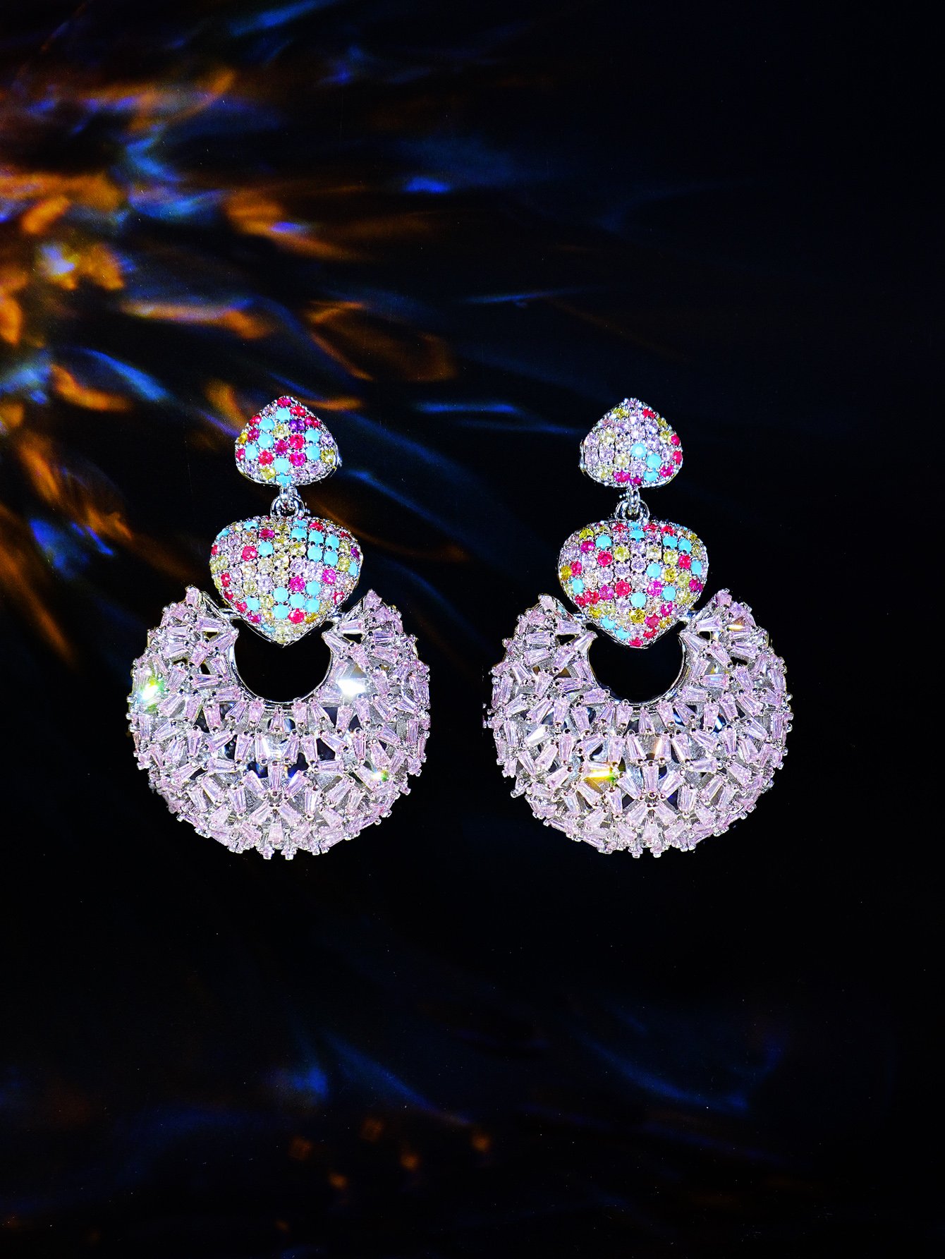 Multi Solid Stud Earrings