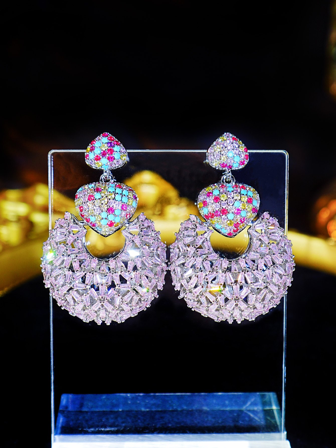 Multi Solid Stud Earrings