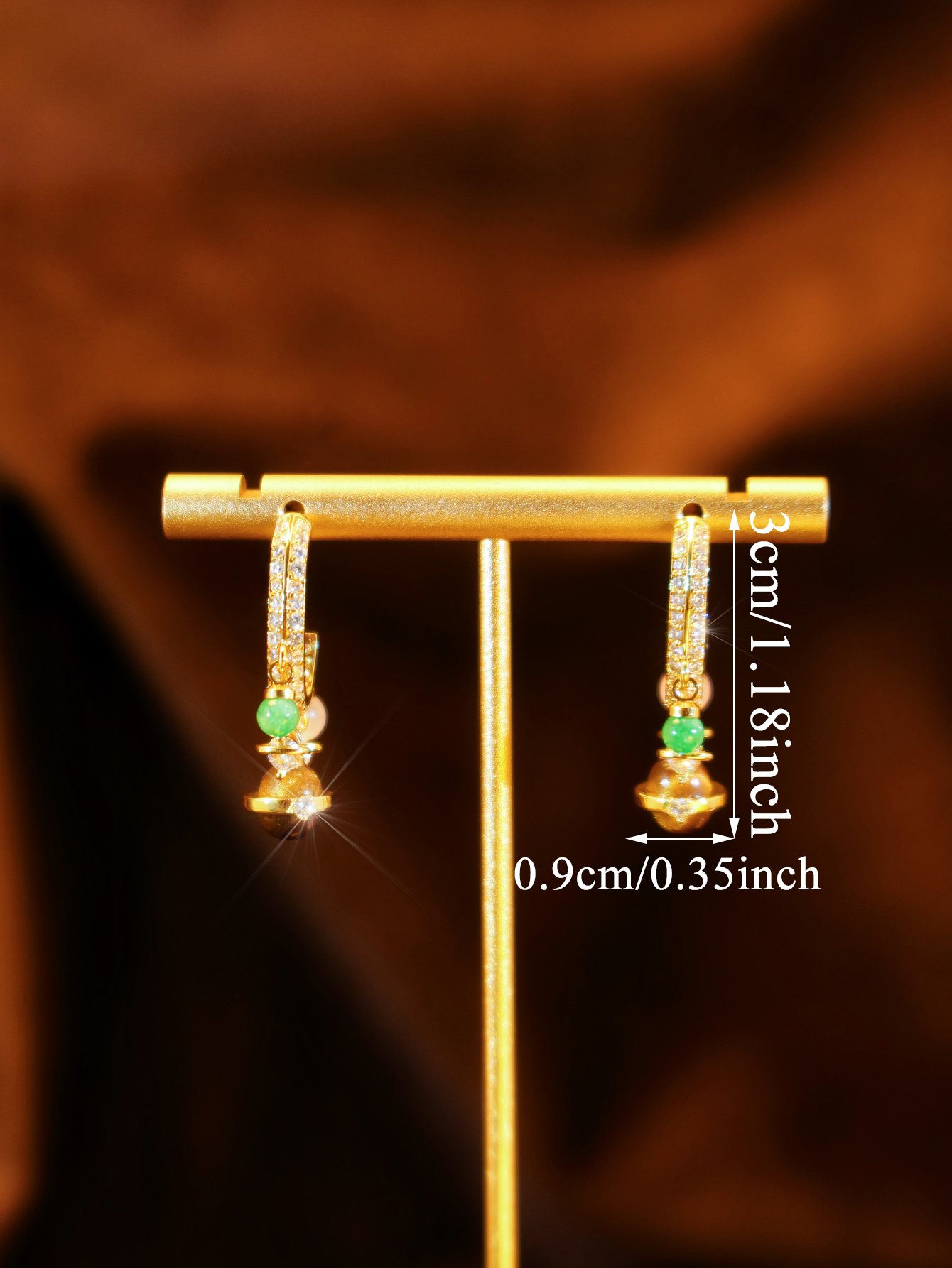 Multi Texture Danglers