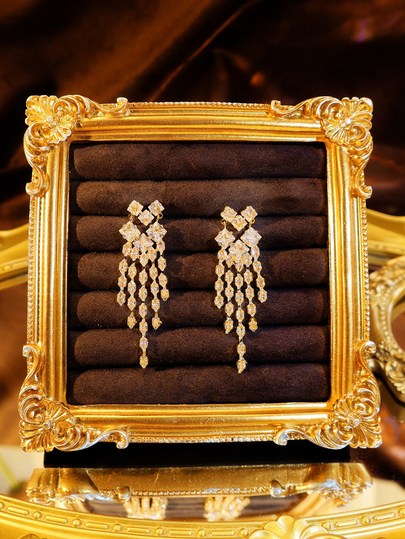 Gold Solid Danglers