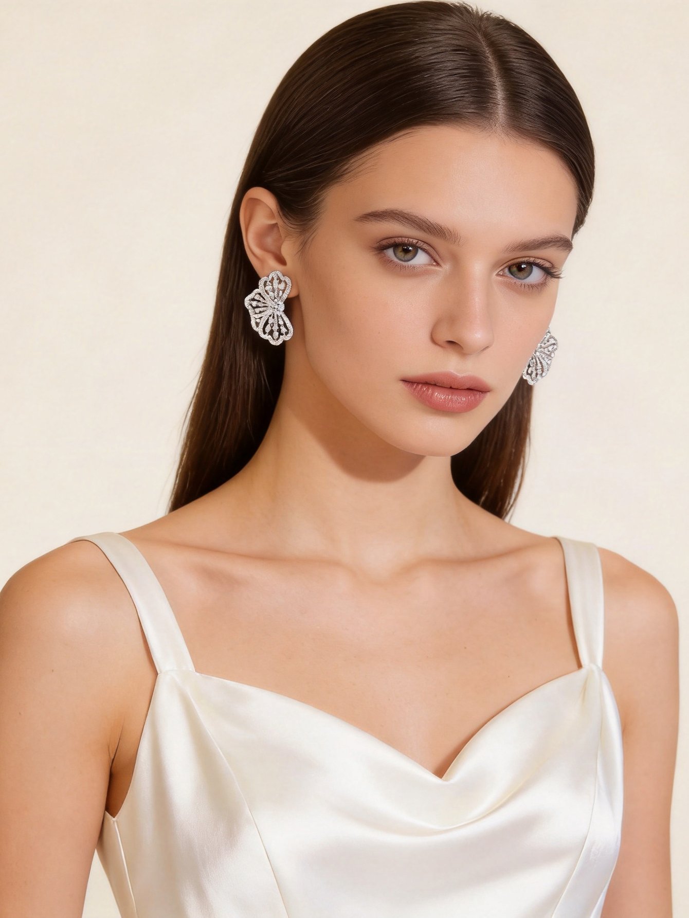 Silver Solid Stud Earrings