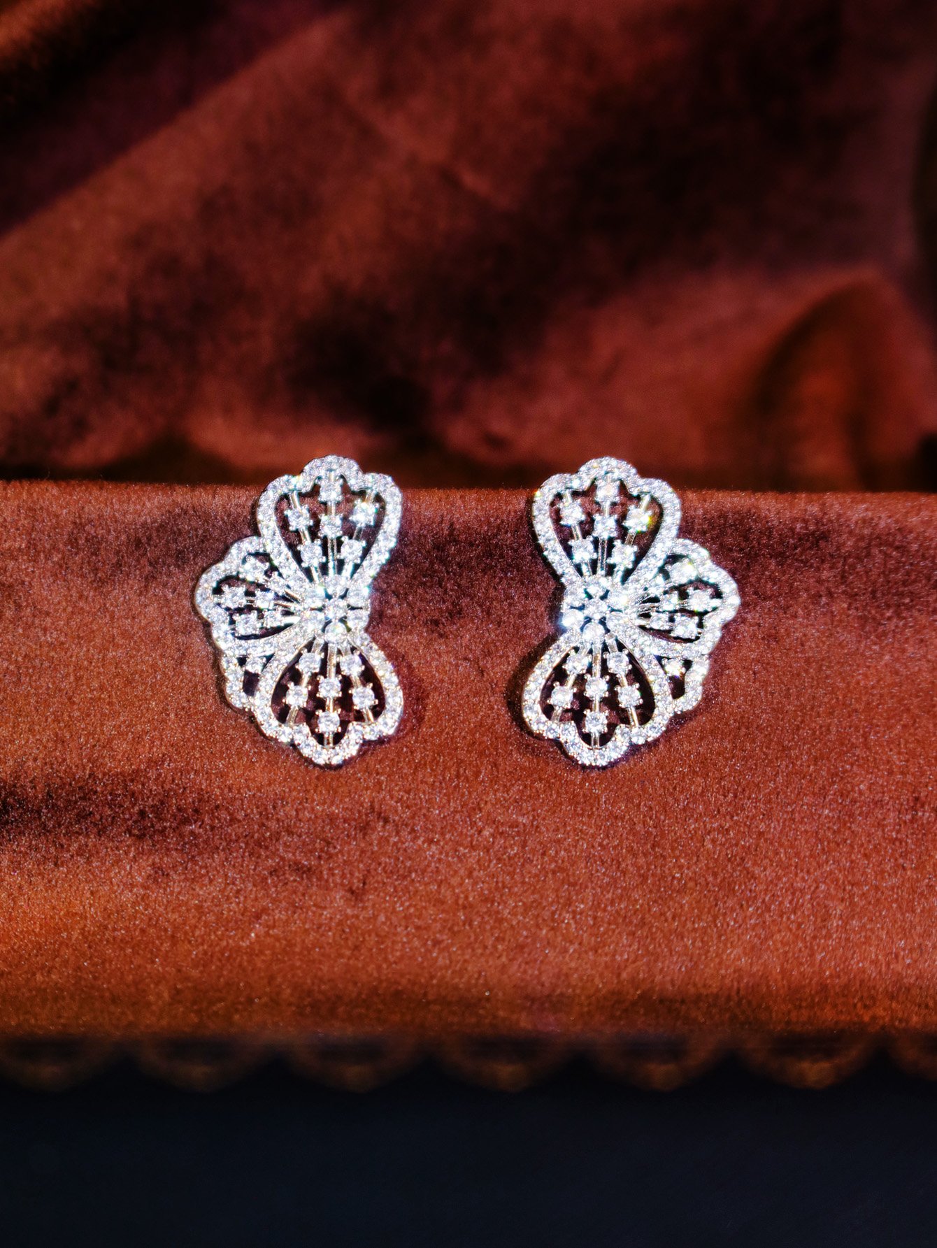 Silver Solid Stud Earrings