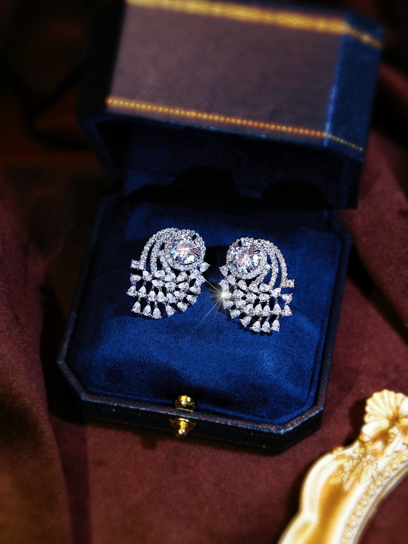 Silver Solid Danglers