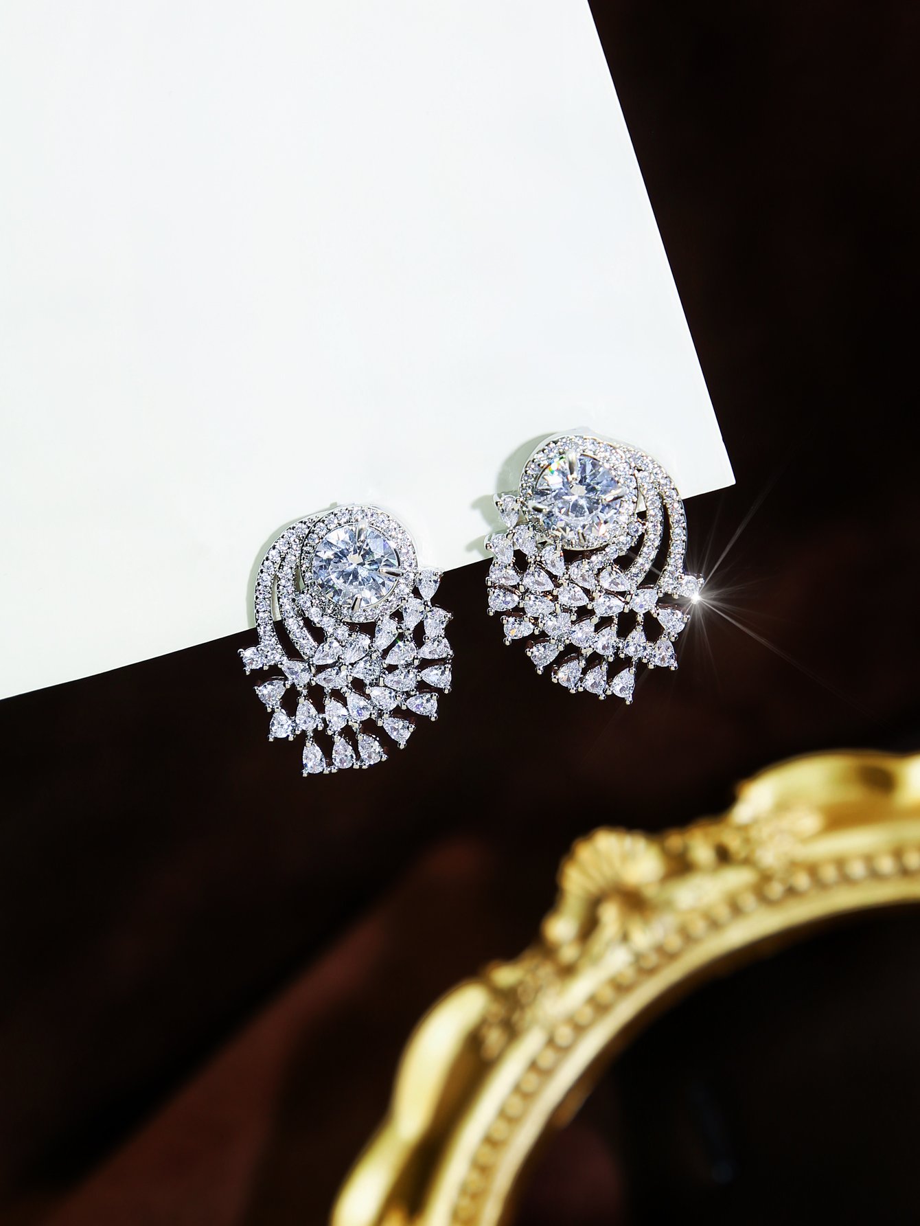 Silver Solid Danglers