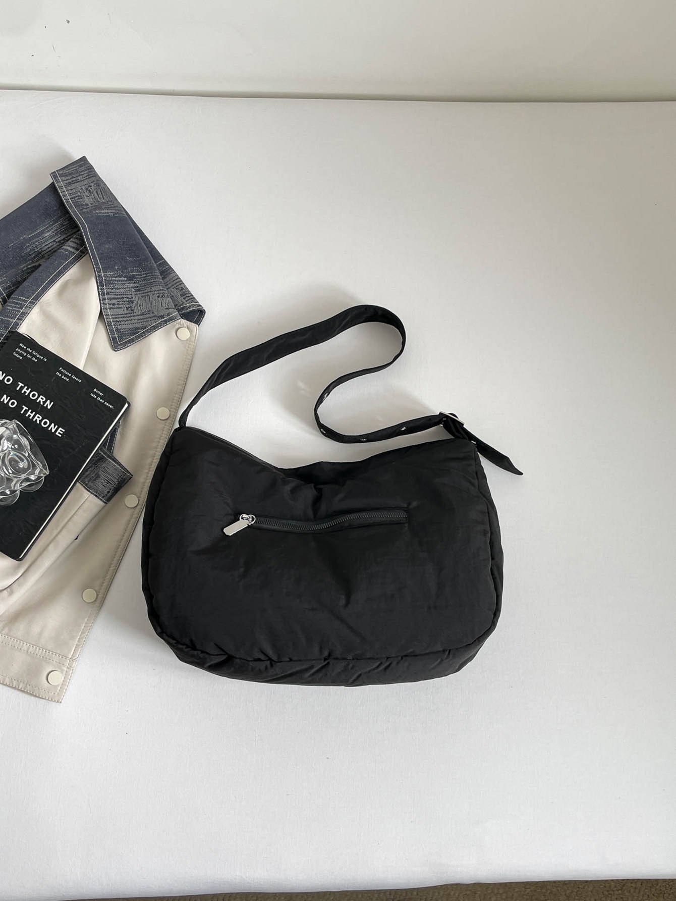 Large-capacity womens shoulder bag crossbody bag