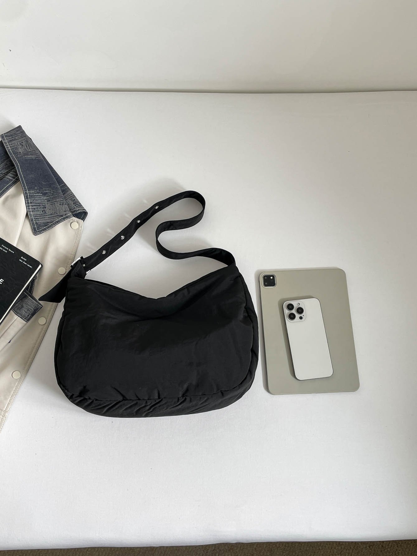 Large-capacity womens shoulder bag crossbody bag