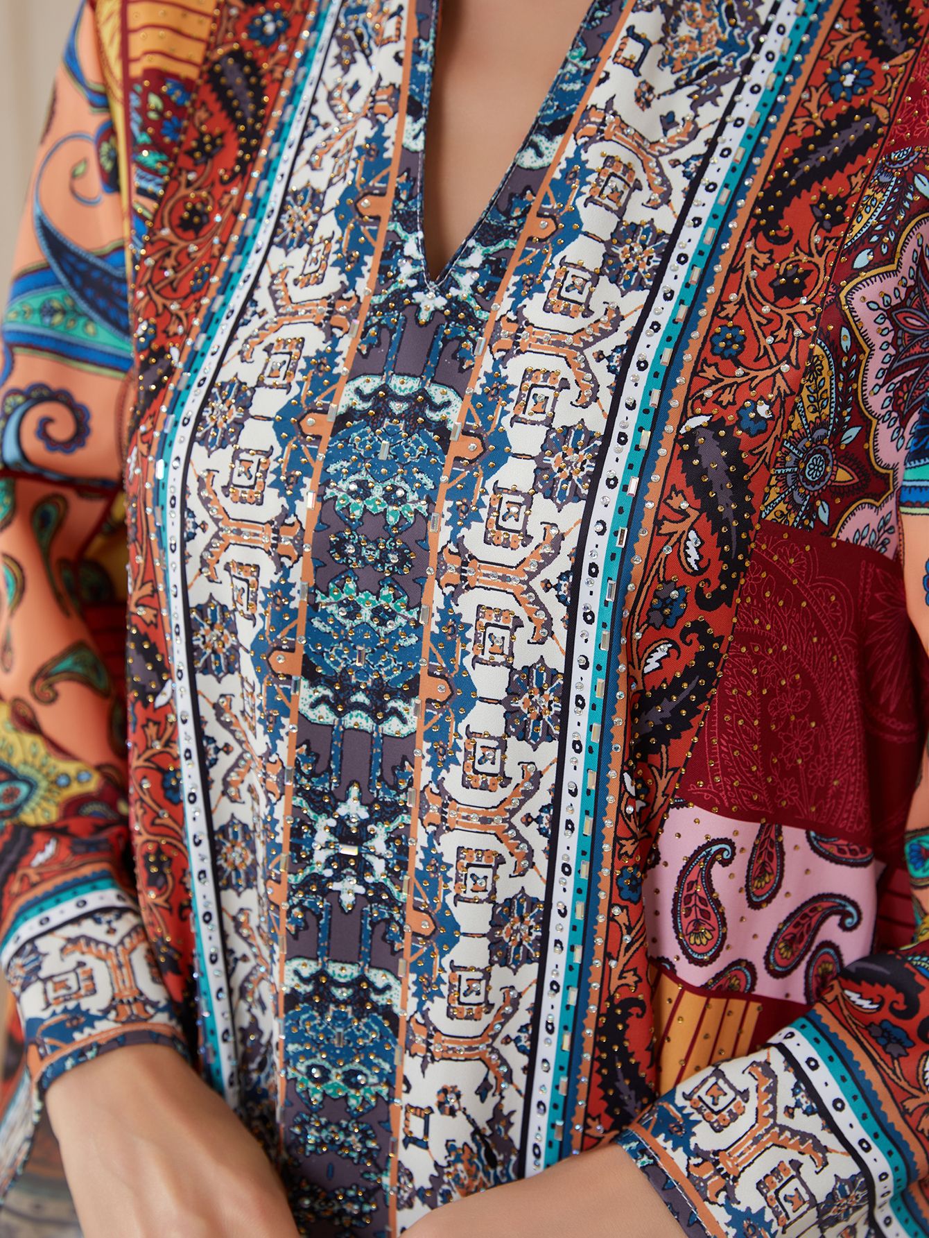 Multi Printed Jalabiya