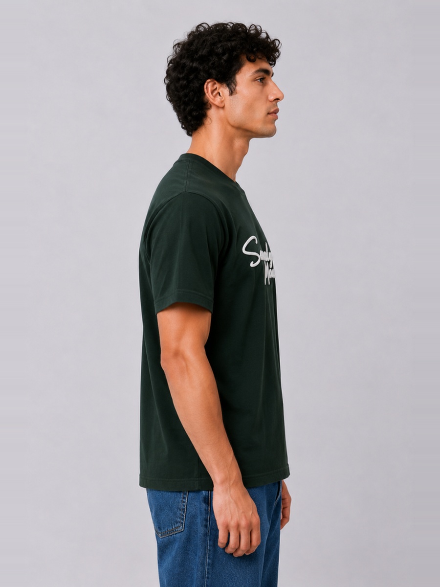 Slogan T-Shirt - Regular Fit Cotton T-Shirt