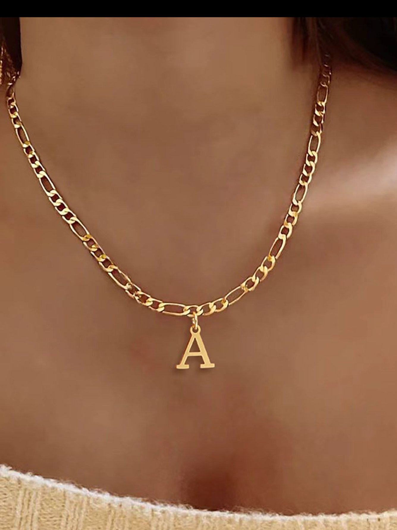 Initial Letter Necklaces