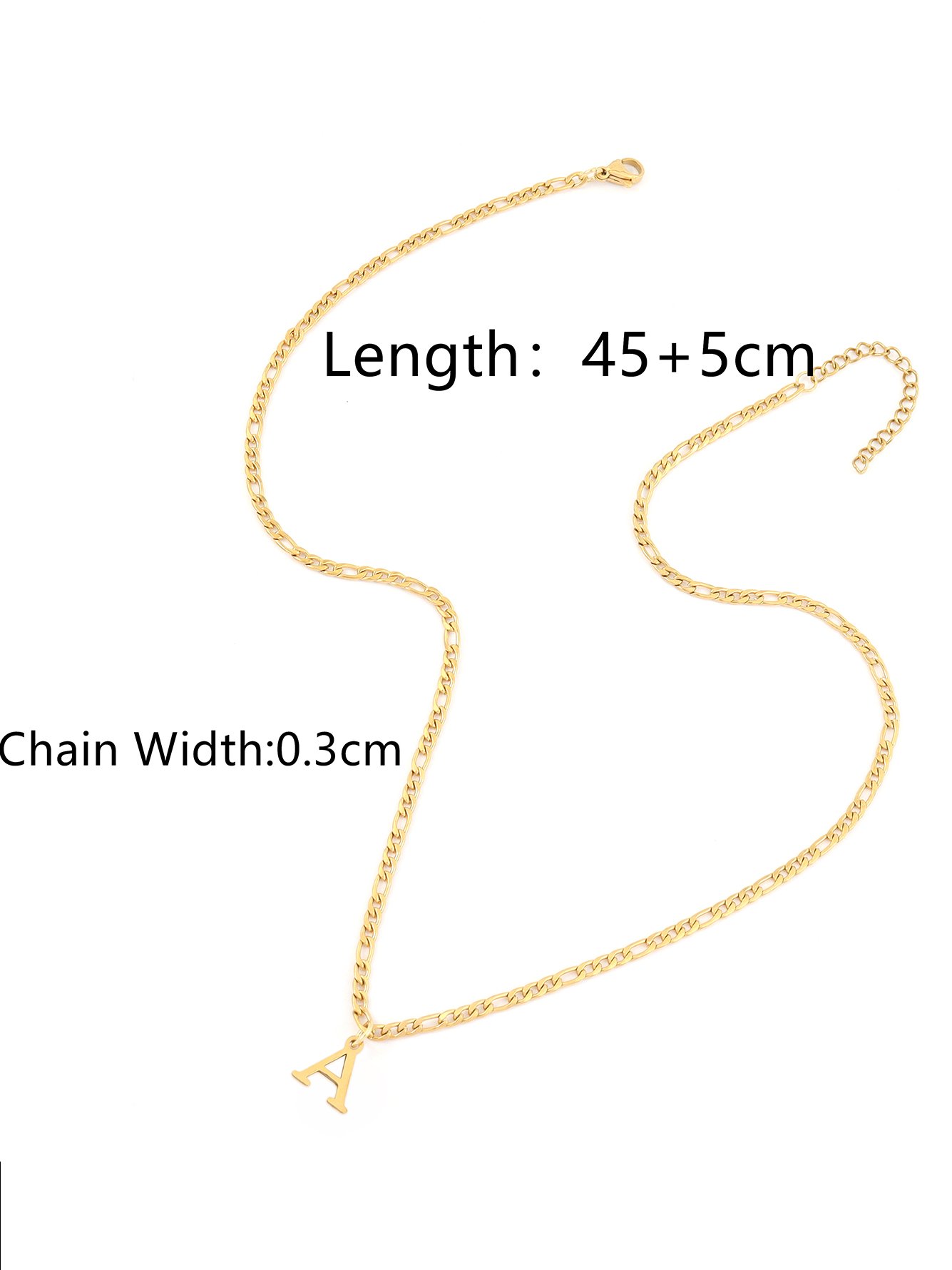 Initial Letter Necklaces