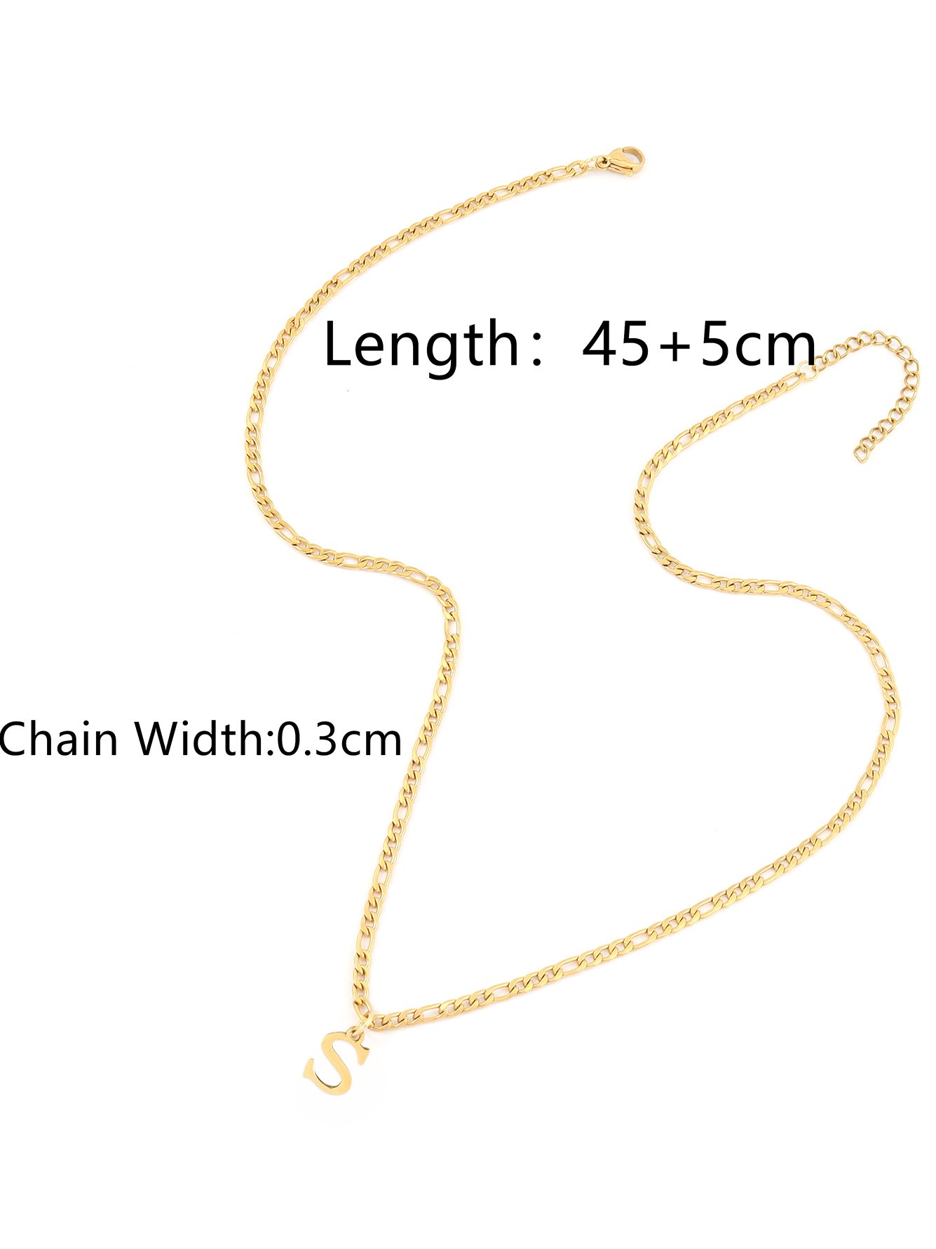 Initial Letter Necklaces