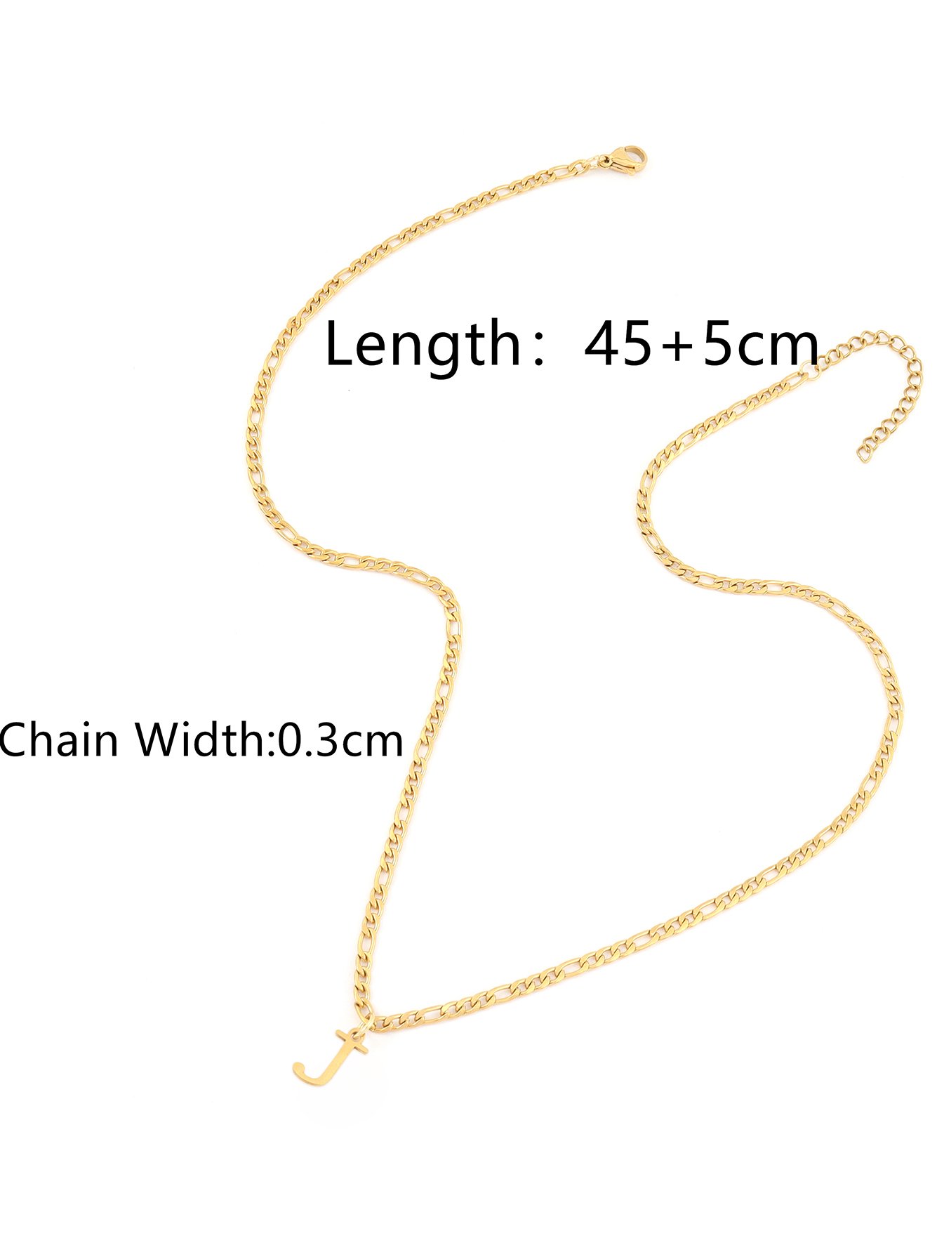 Initial Letter Necklaces