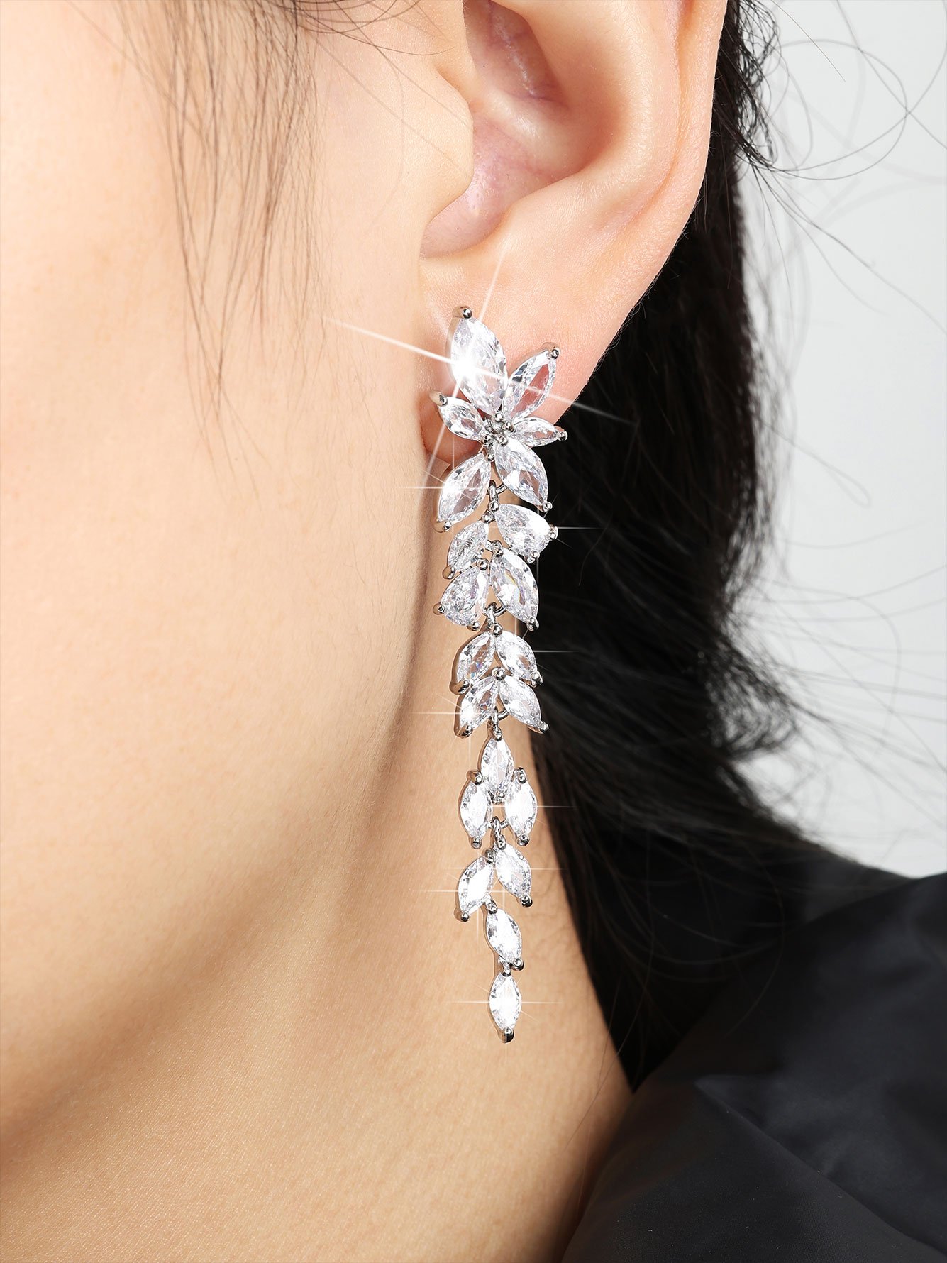 Silver Solid Earrings
