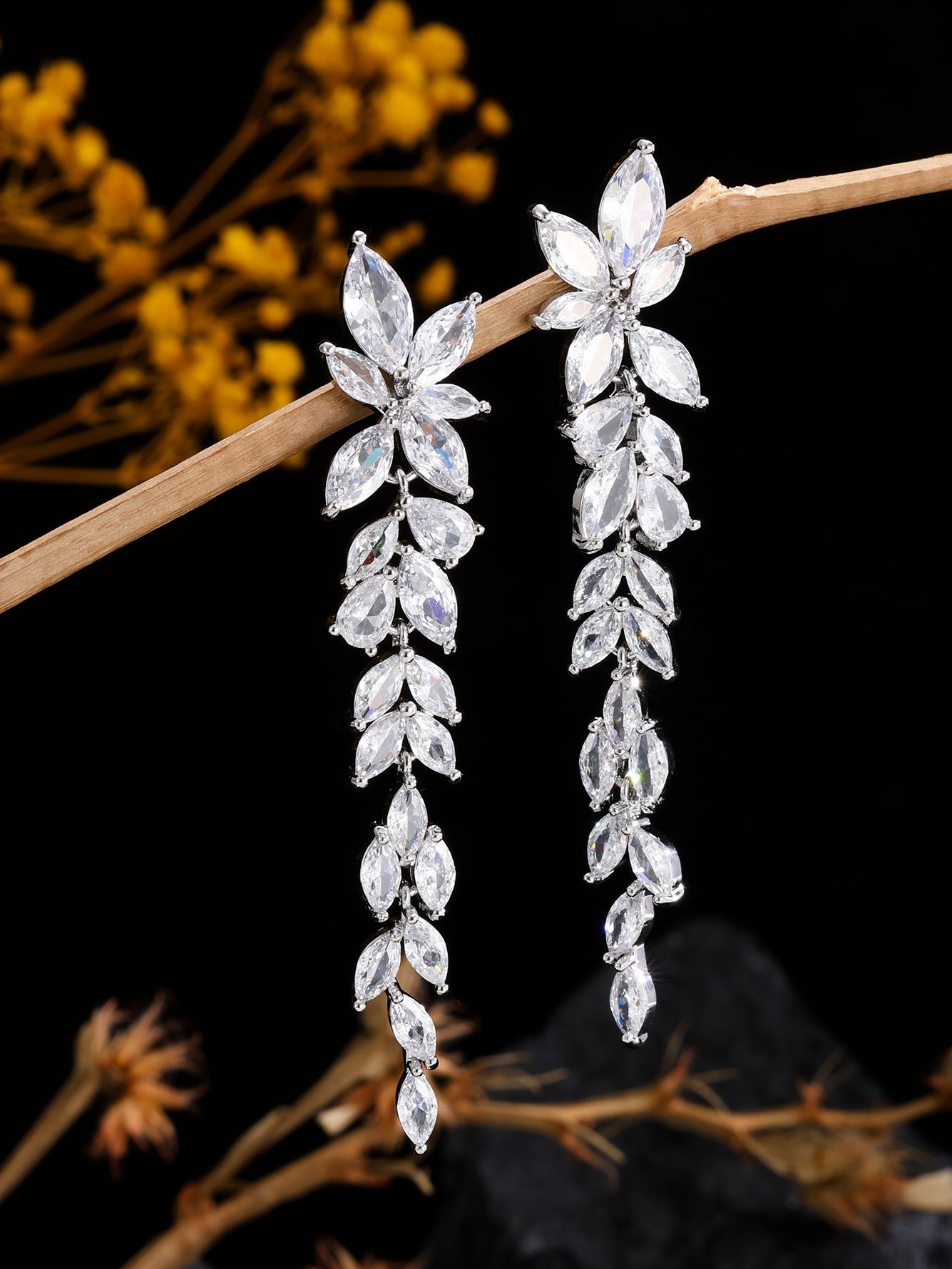 Silver Solid Earrings
