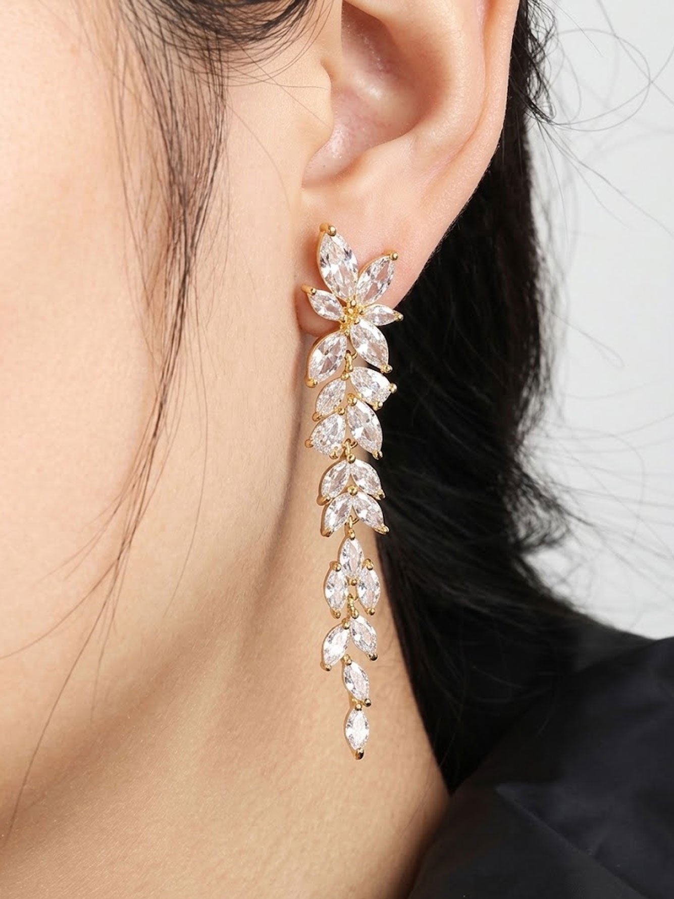 Gold Solid Earrings