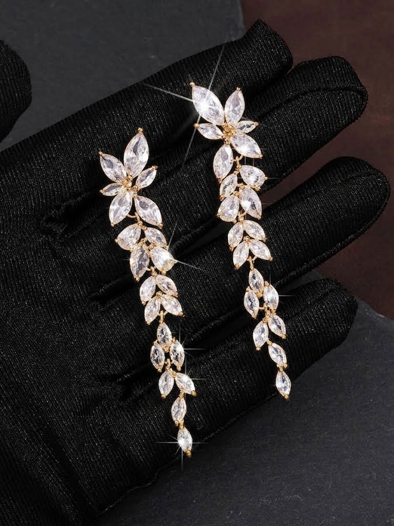 Gold Solid Earrings
