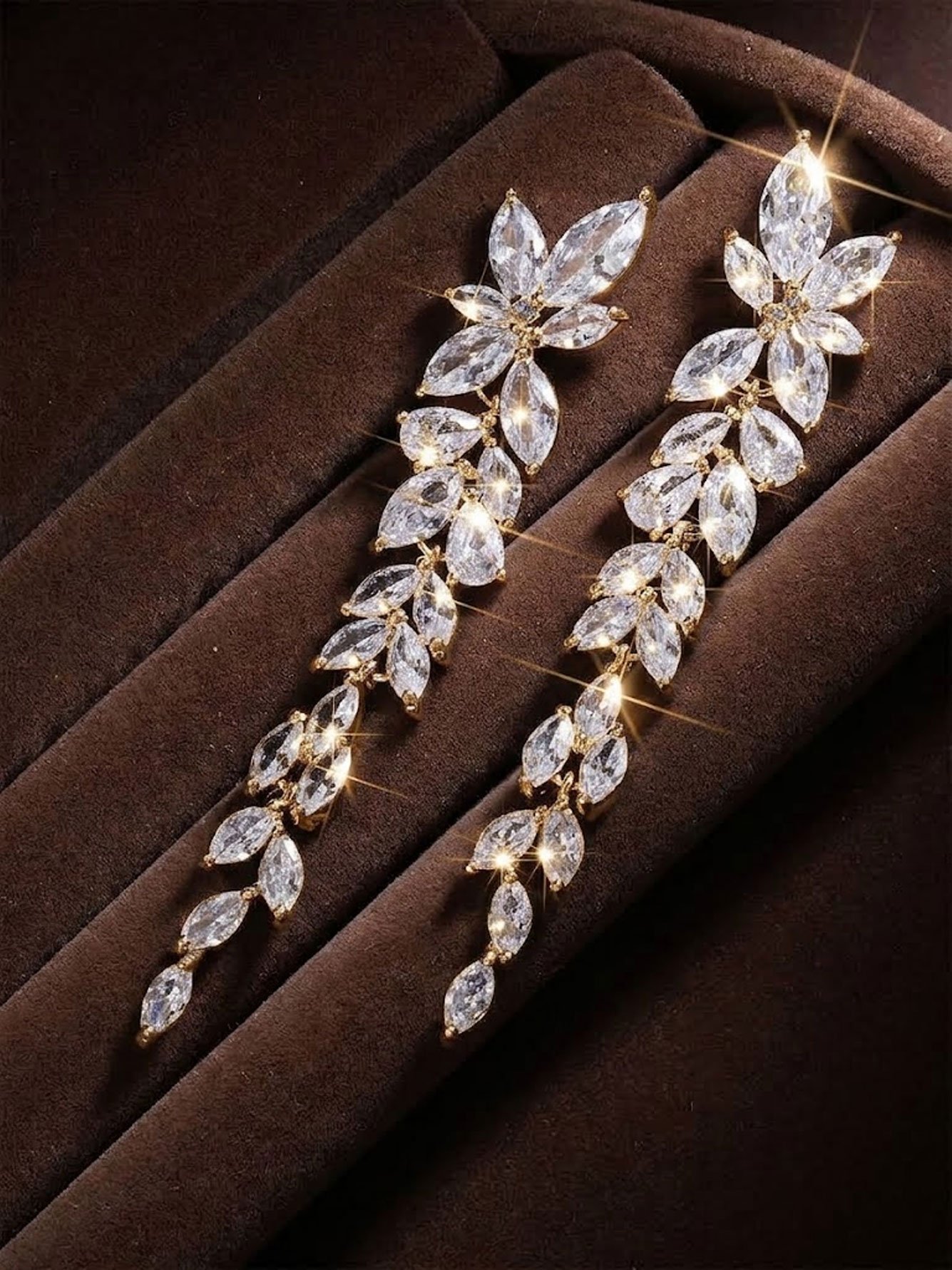 Gold Solid Earrings