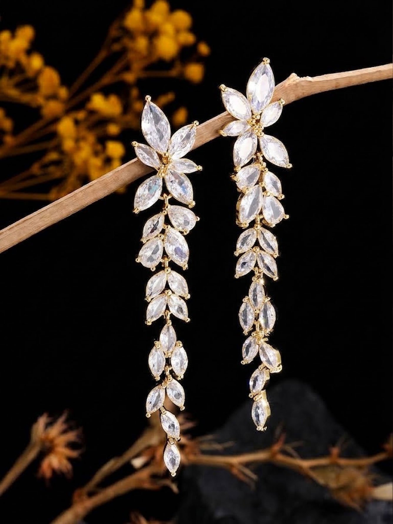 Gold Solid Earrings