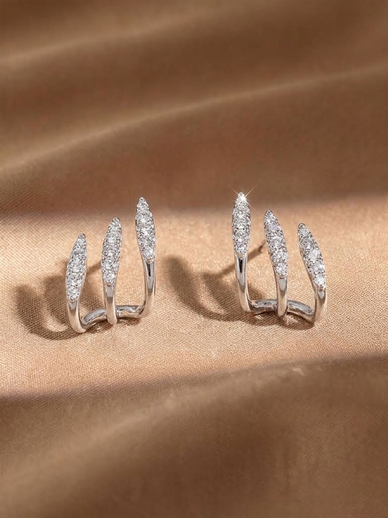 Embellished Cuff Earrings