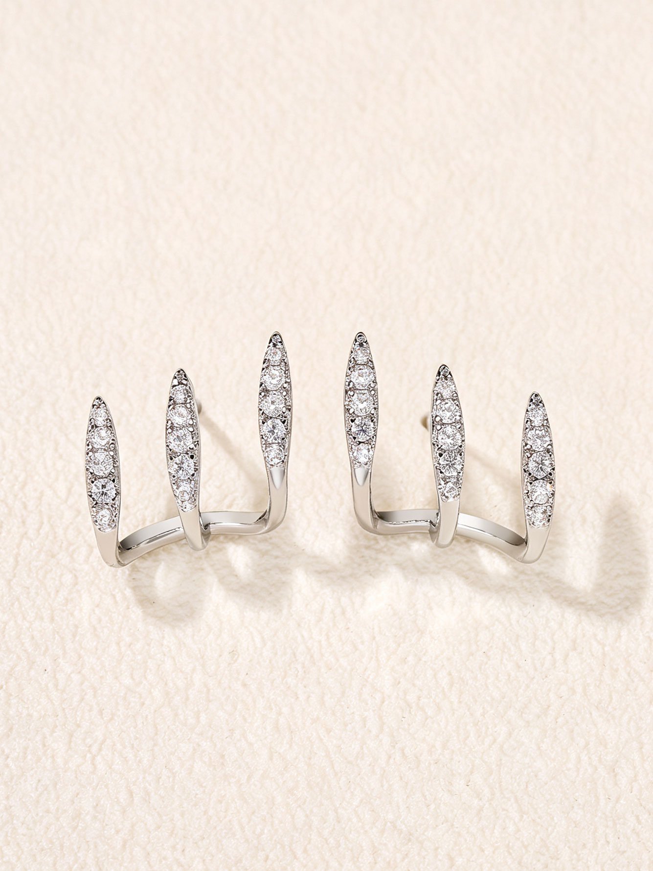 Embellished Cuff Earrings