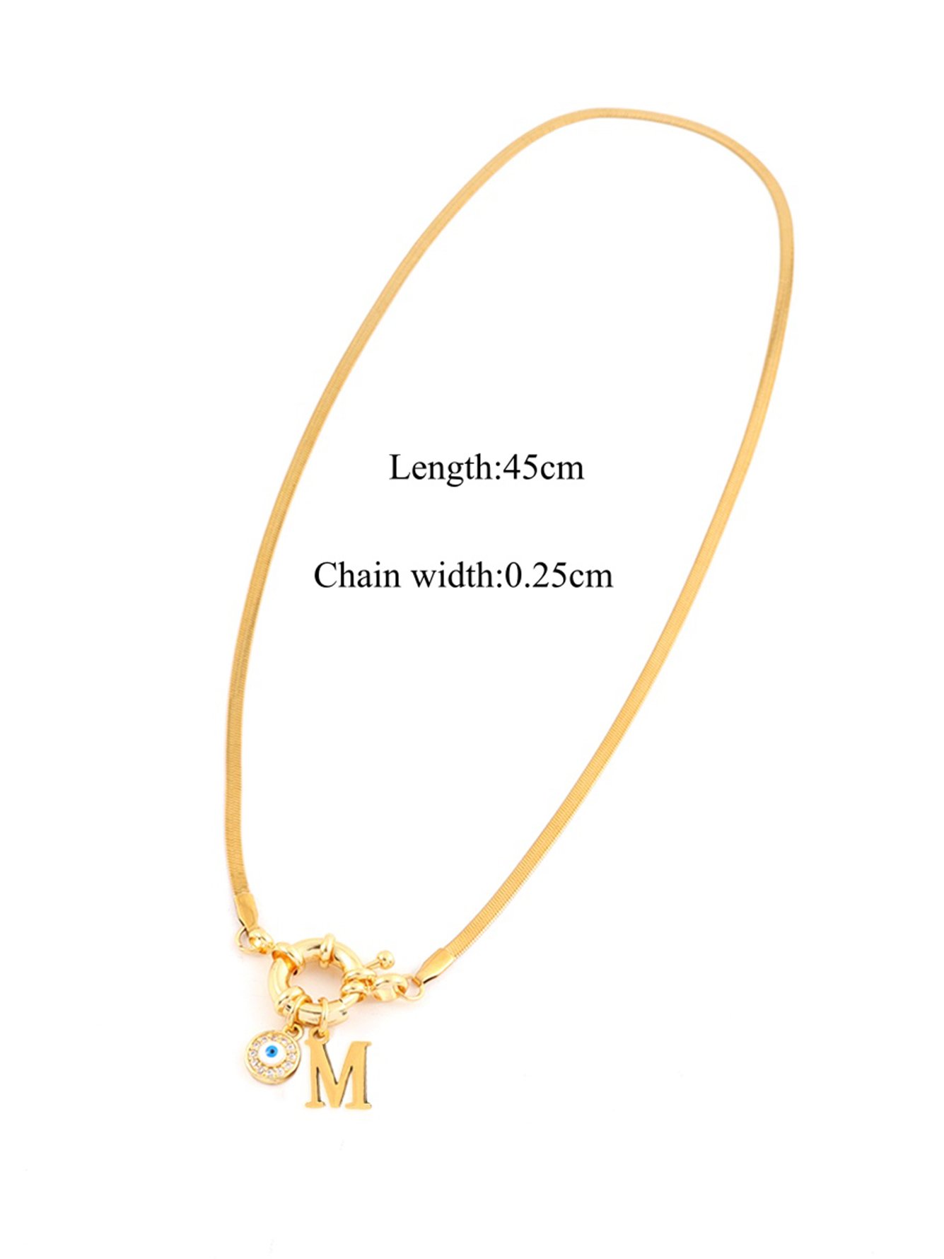 Gold Solid Pendant Necklaces