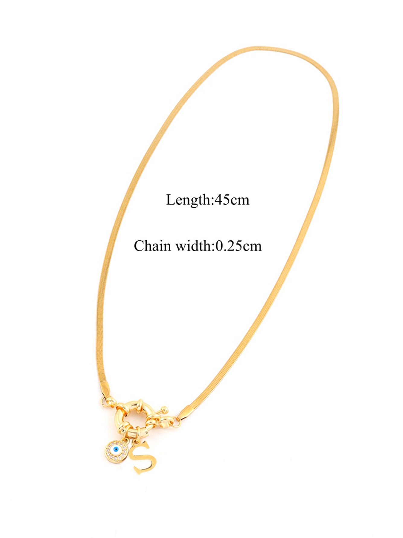 Gold Solid Pendant Necklaces