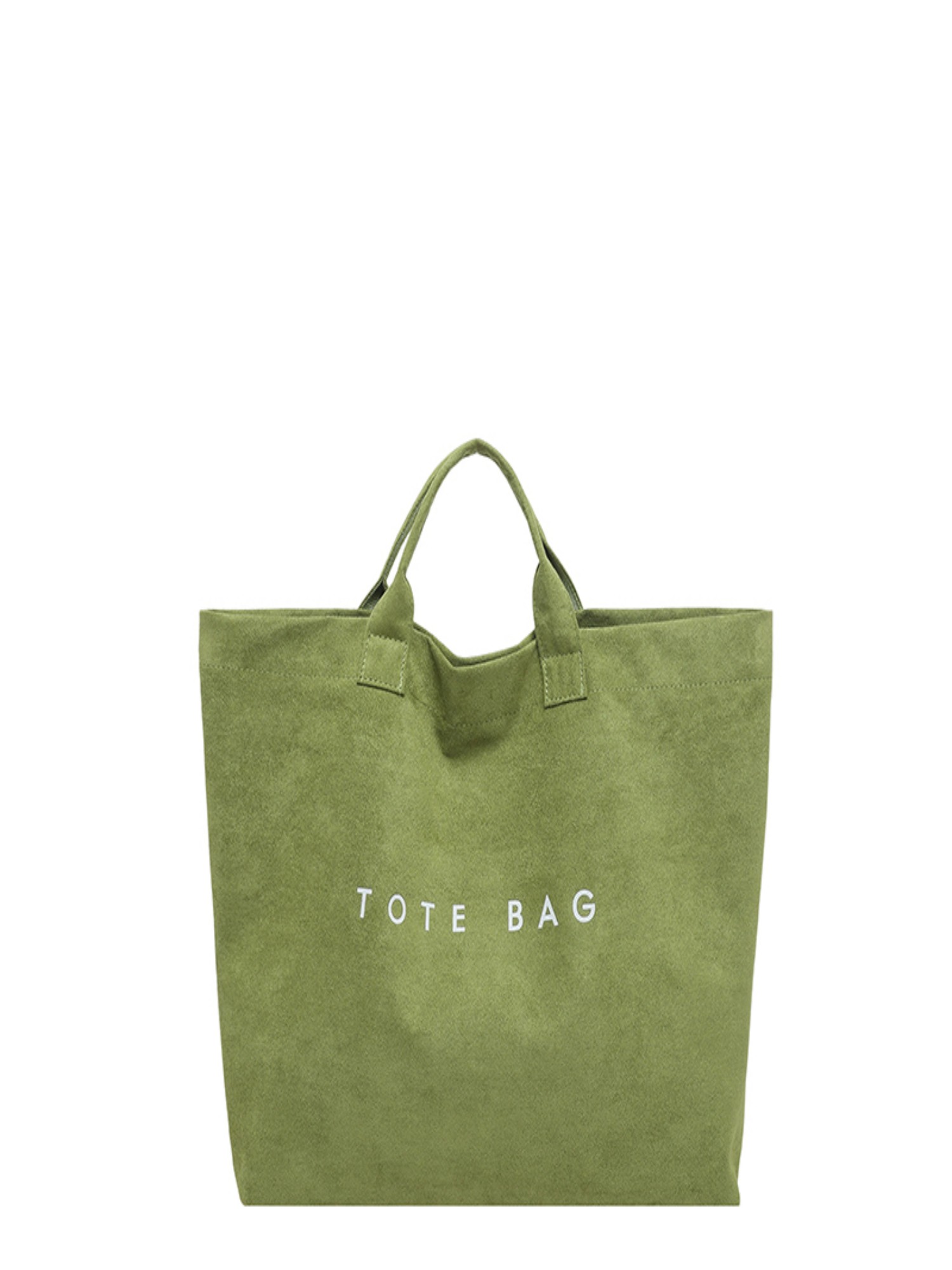 Green Solid Tote