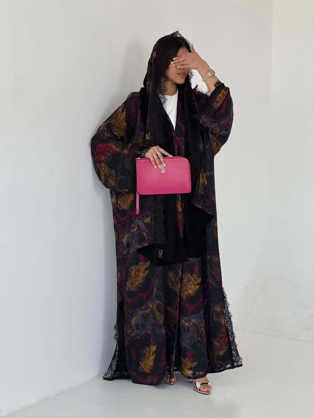 Multi Printed Abaya