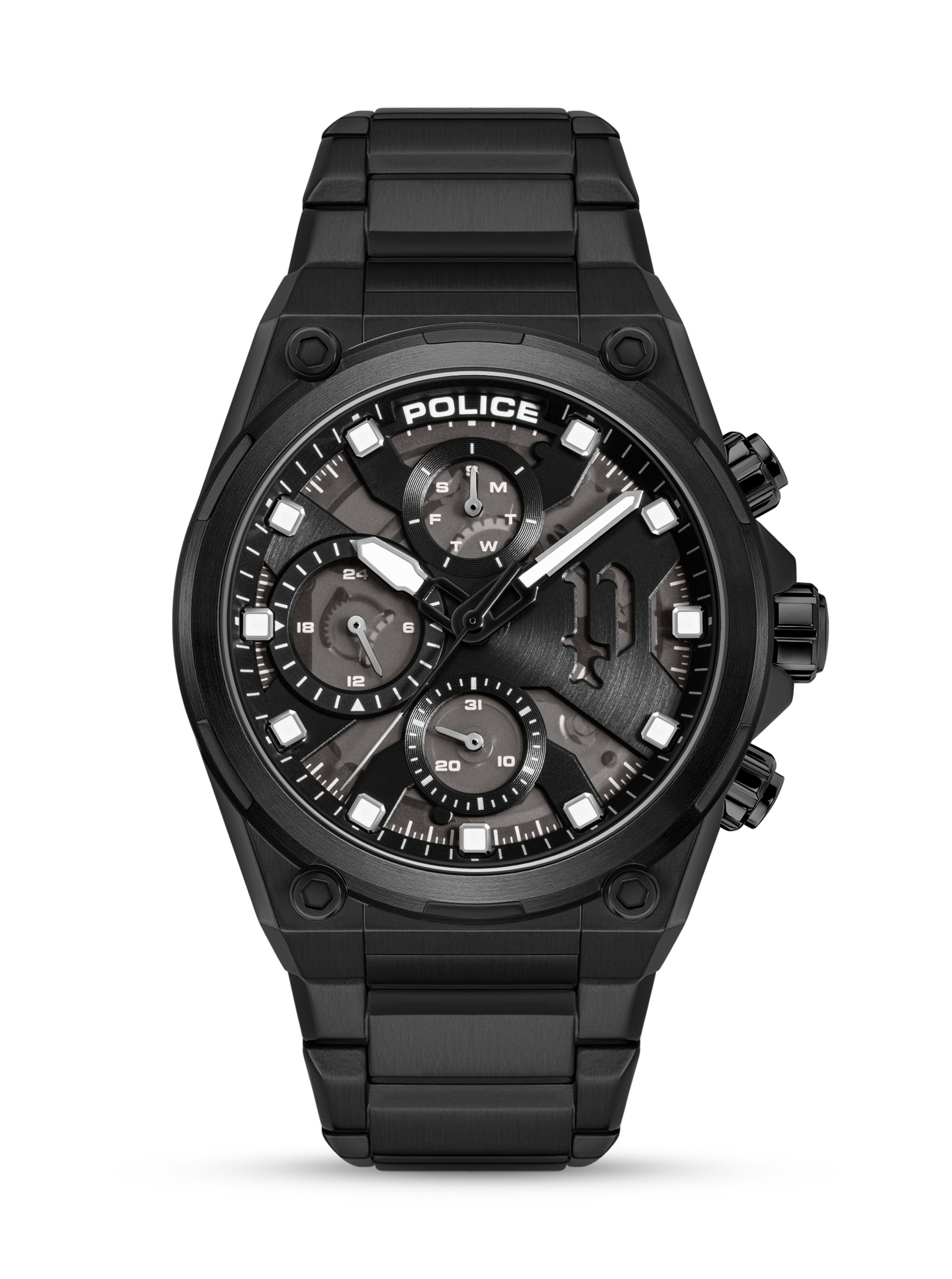 Airflow Mens Multifunction Watch, 43mm